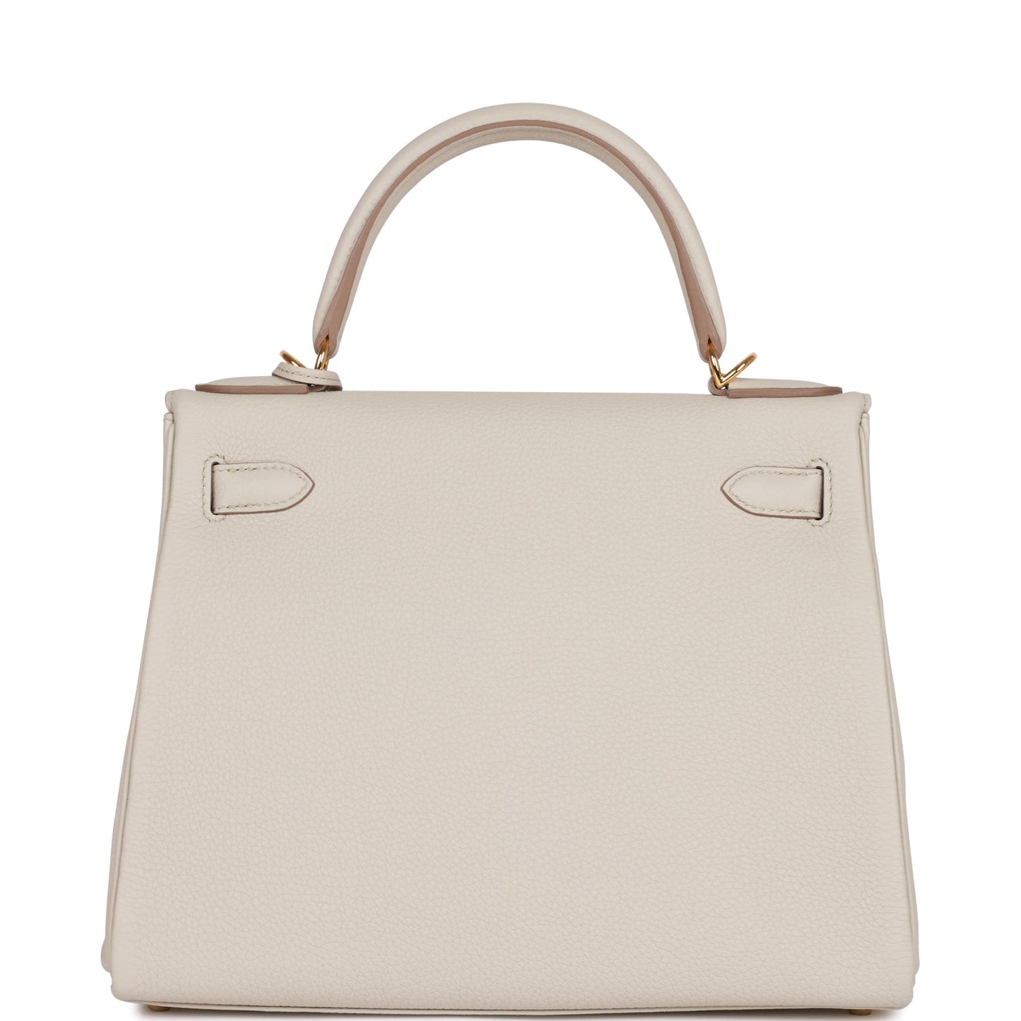 Hermes Kelly Retourne Beton Togo Hardware Handbag Gold Travel Bag