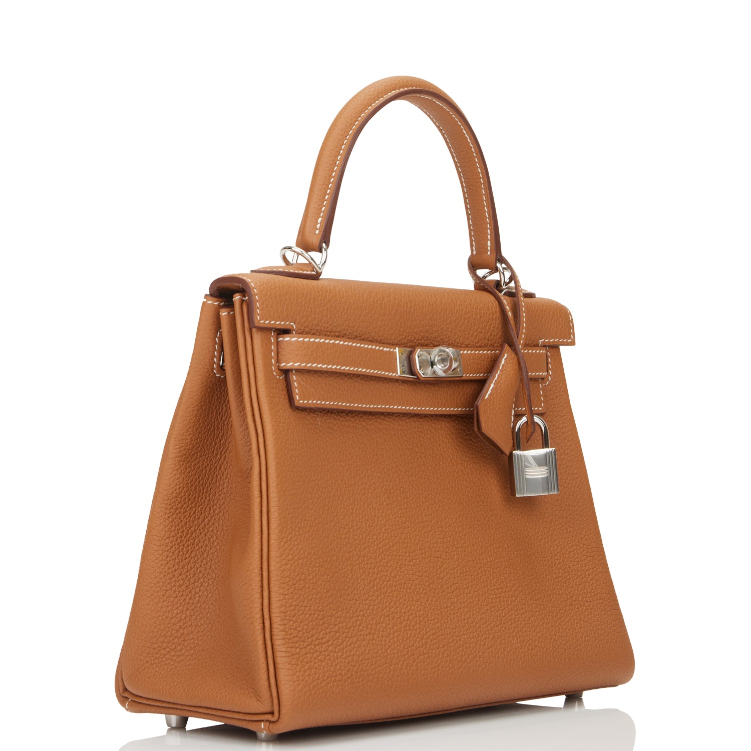 Hermes Kelly Retourne Togo Palladium Hardware Handbag Gold Travel Bag Hardware 2