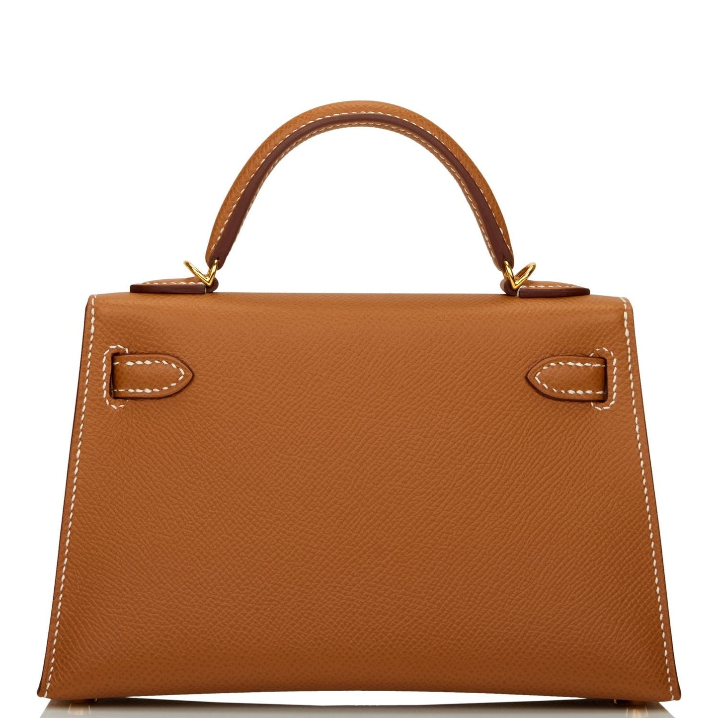 Hermes Kelly Sellier Epsom Hardware Handbag Gold Travel Bag 20