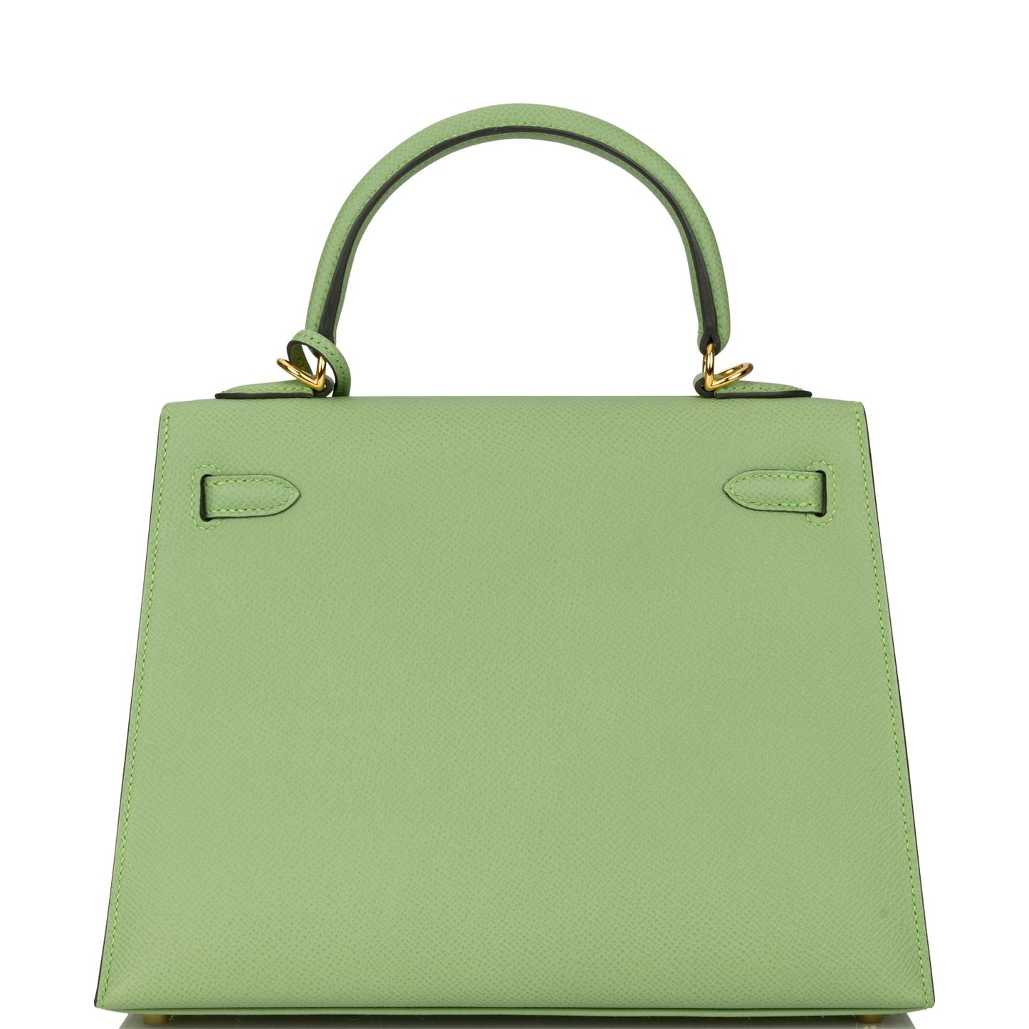 Hermes Kelly Sellier Vert Criquet Epsom Hardware Handbag Gold Travel Bag Hardware 3