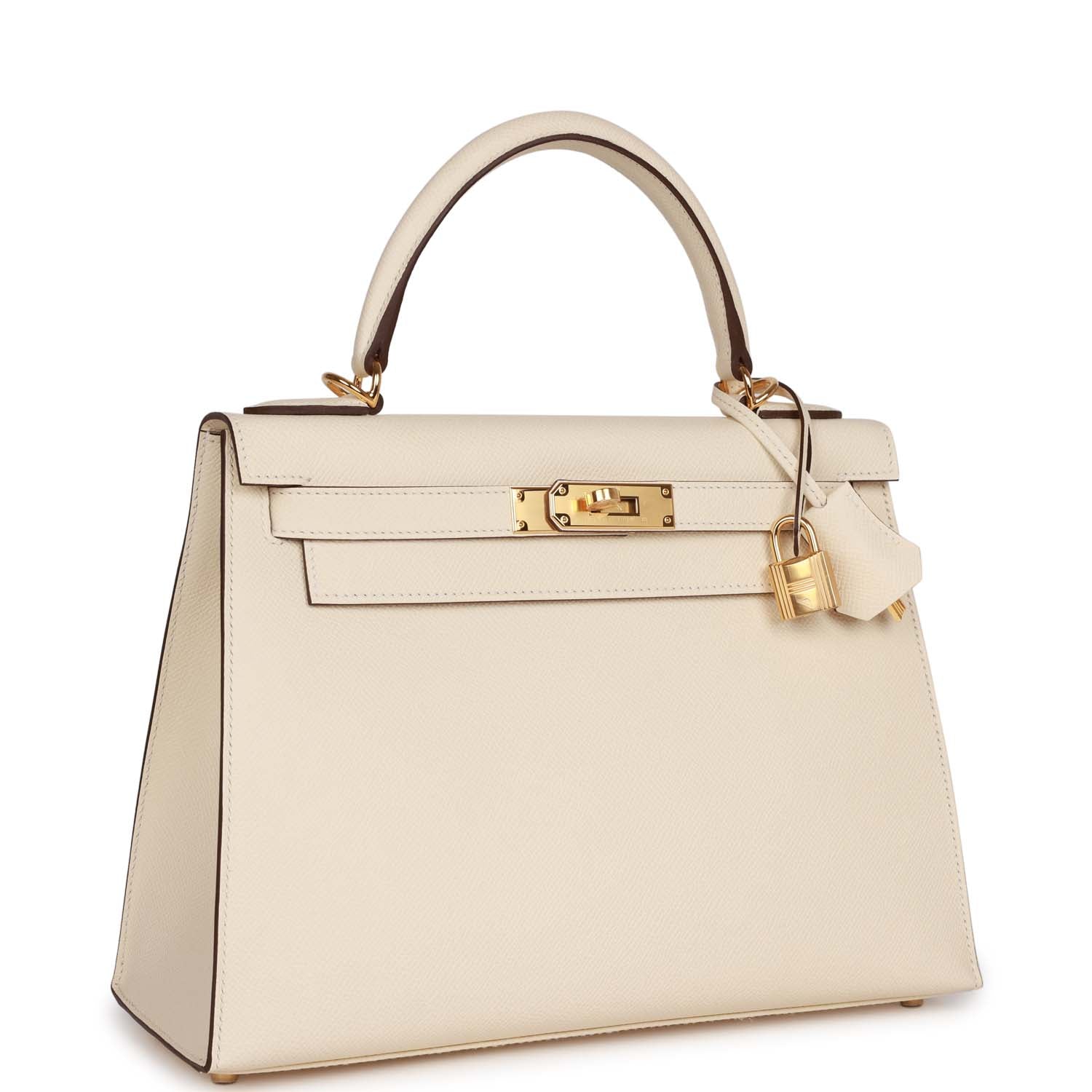 Hermes Kelly Sellier Nata Epsom Hardware Handbag Gold Travel Bag Epsom Gold Hardware