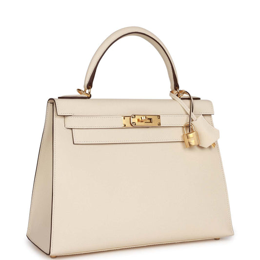 Hermes Kelly Sellier Nata Epsom Hardware Handbag Gold Travel Bag Epsom Gold Hardware