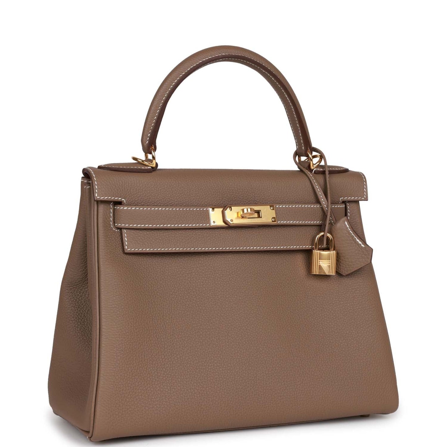 Hermes Kelly Retourne Etoupe Togo Hardware Handbag Gold Travel Bag Hardware 1
