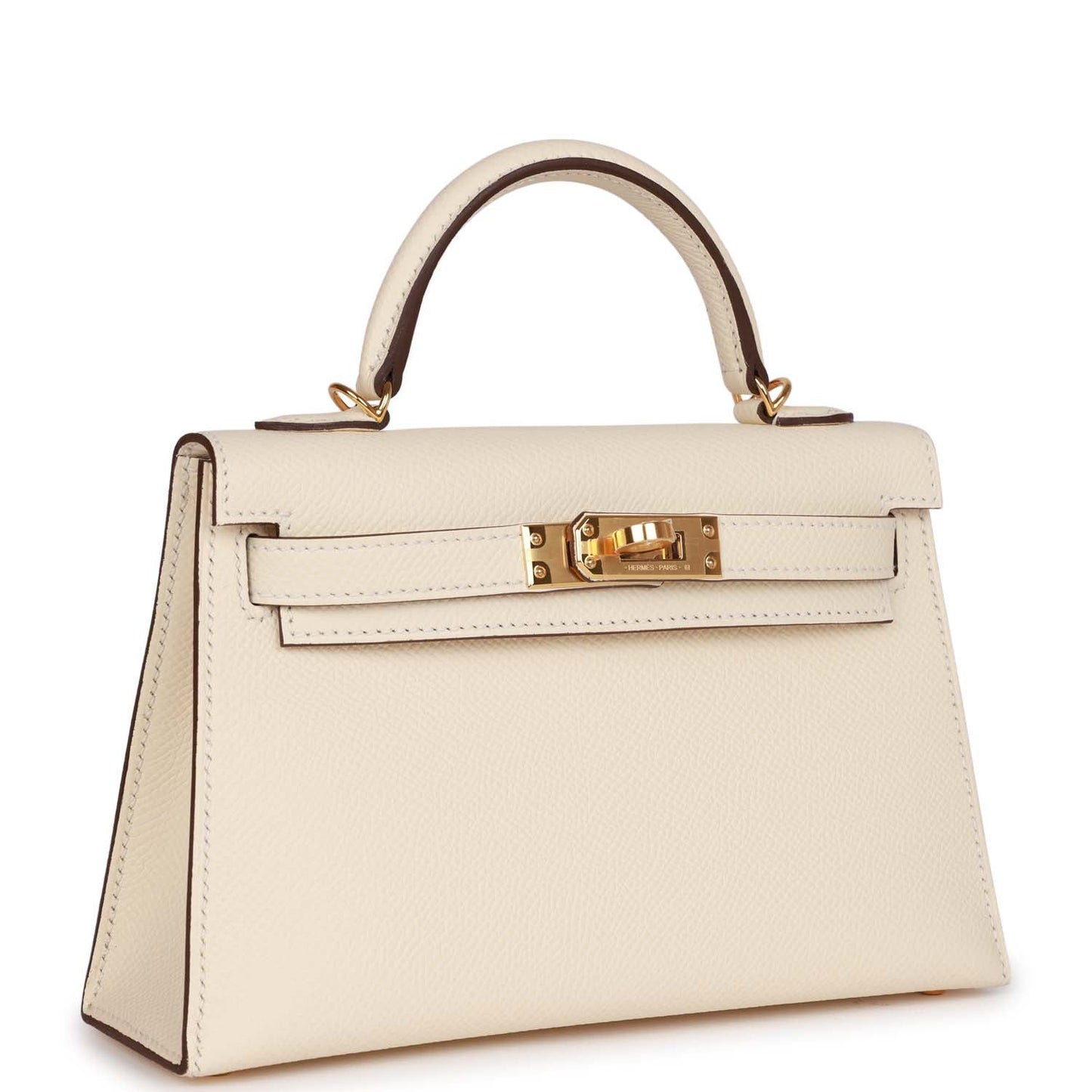 Hermes Kelly Sellier Nata Epsom Hardware Handbag Gold Travel Bag Sellier Gold Hardware