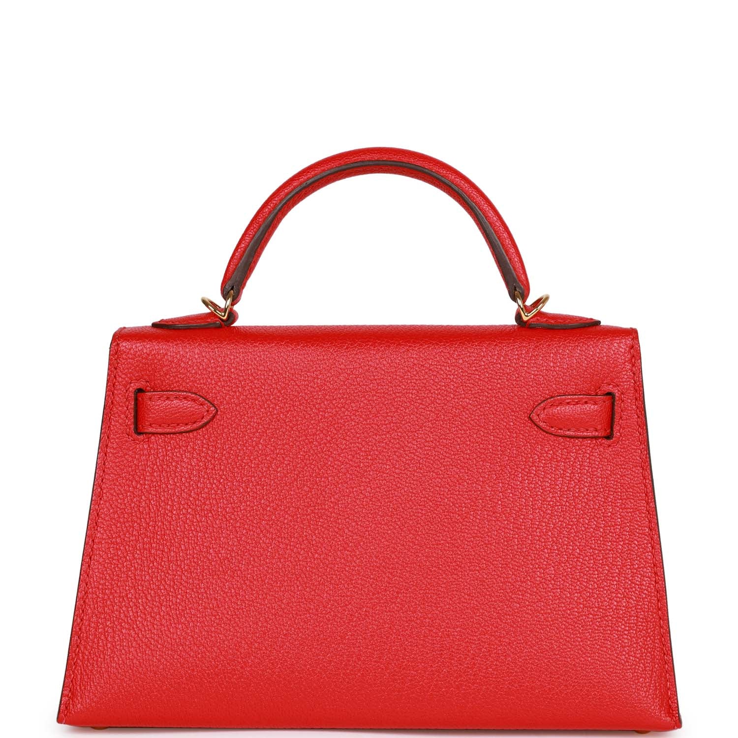 Hermes Top Quality Luxury Kelly Rouge De Coeur Gold Travel Bag