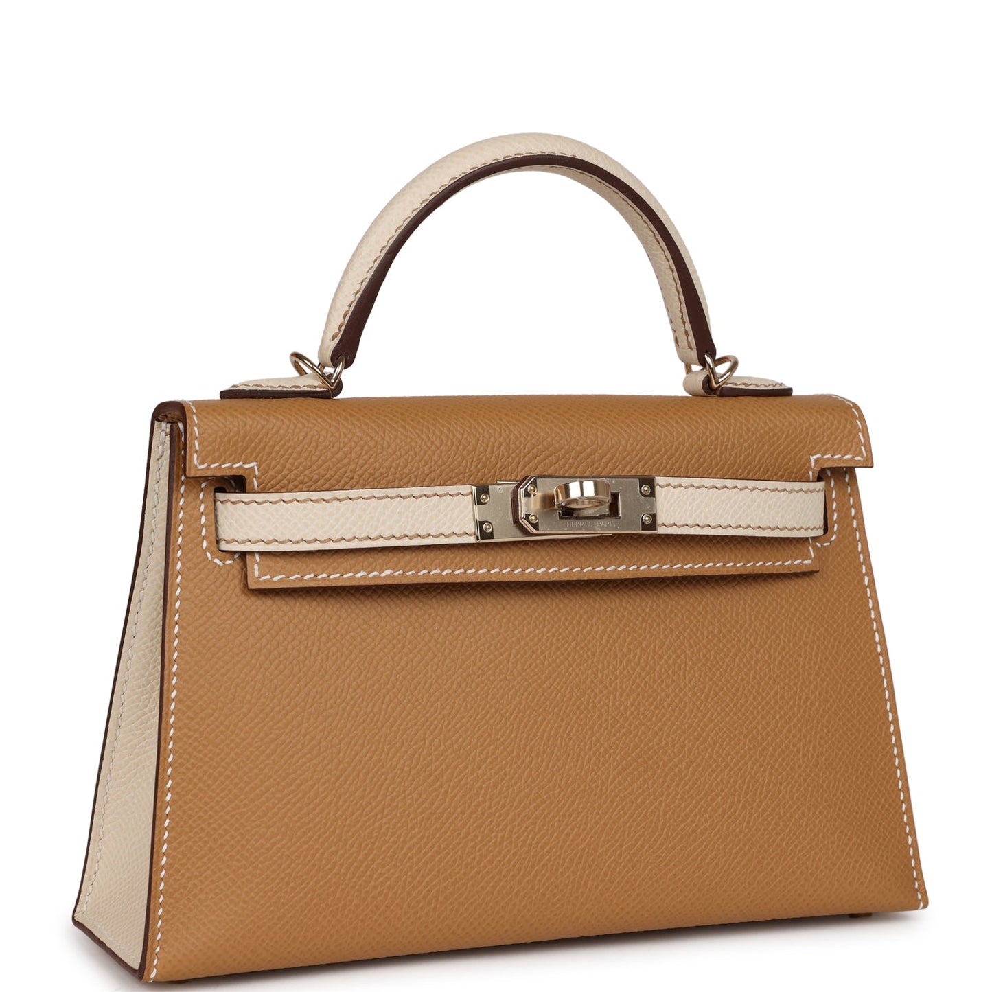 Hermes Special Order Hss Kelly Sellier Biscuit And Travel Bag
