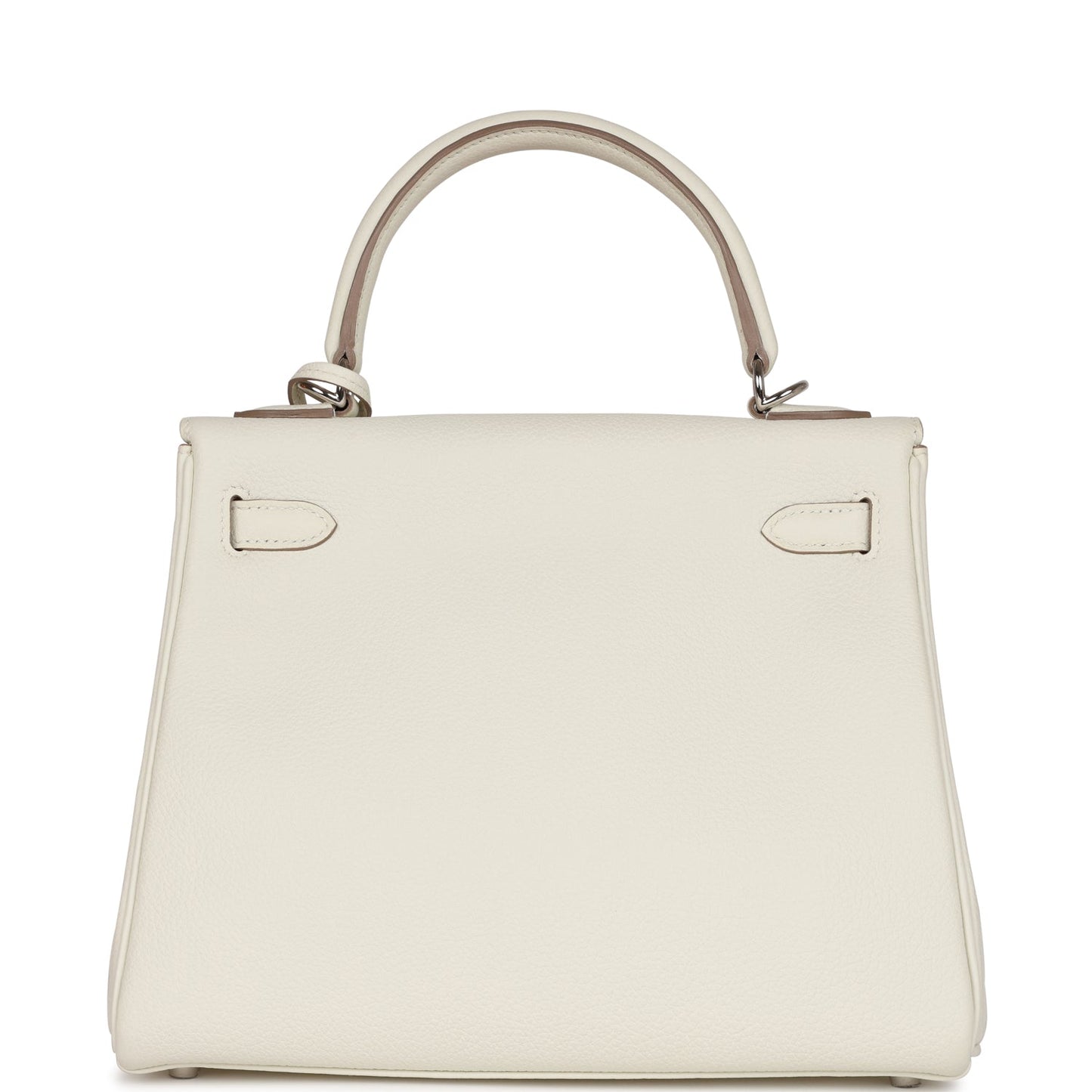 Hermes Kelly Retourne Mushroom Togo Palladium Hardware Handbag Travel Bag
