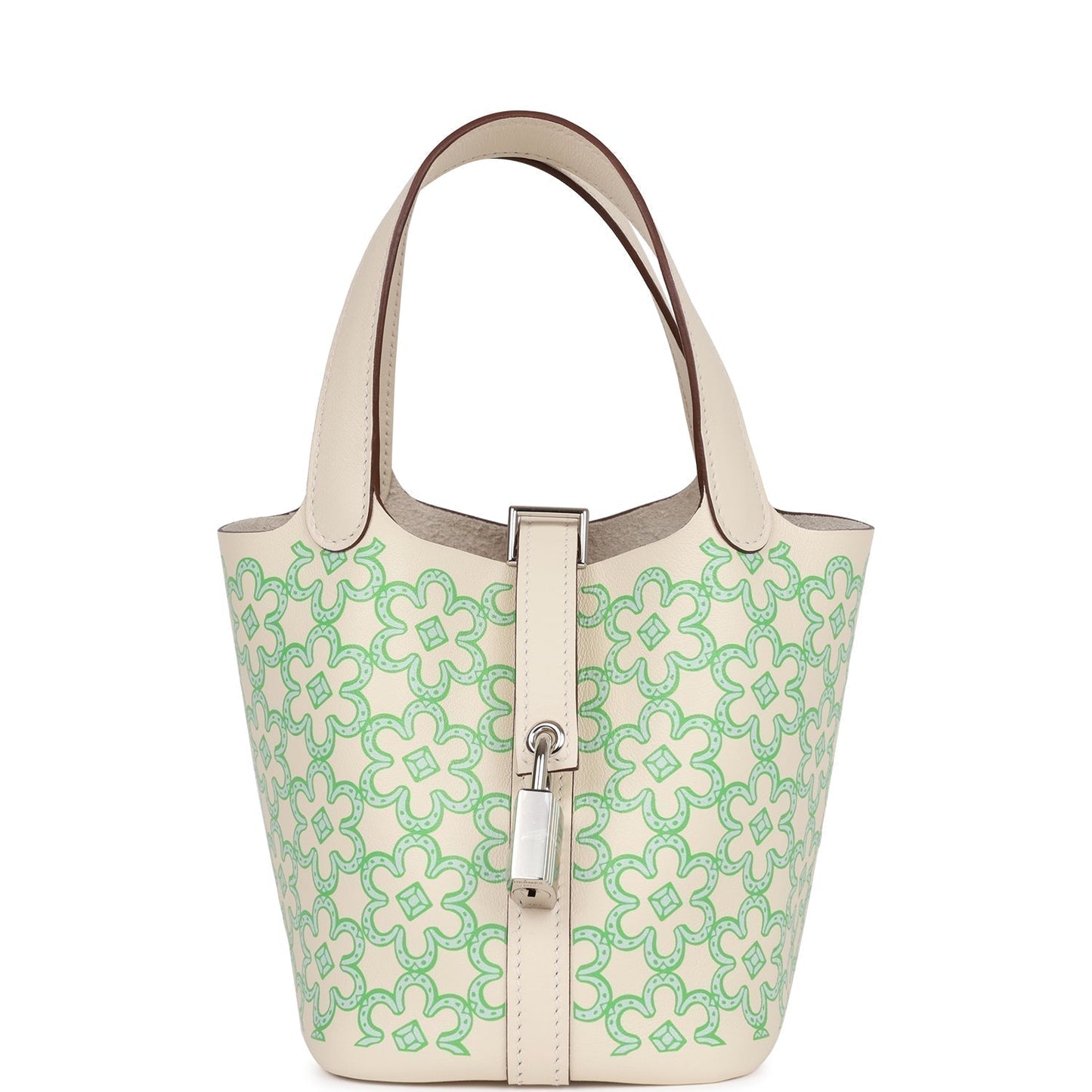 Hermes Micro Picotin Lock Lucky Daisy Nata Swift Travel Bag Hardware 1