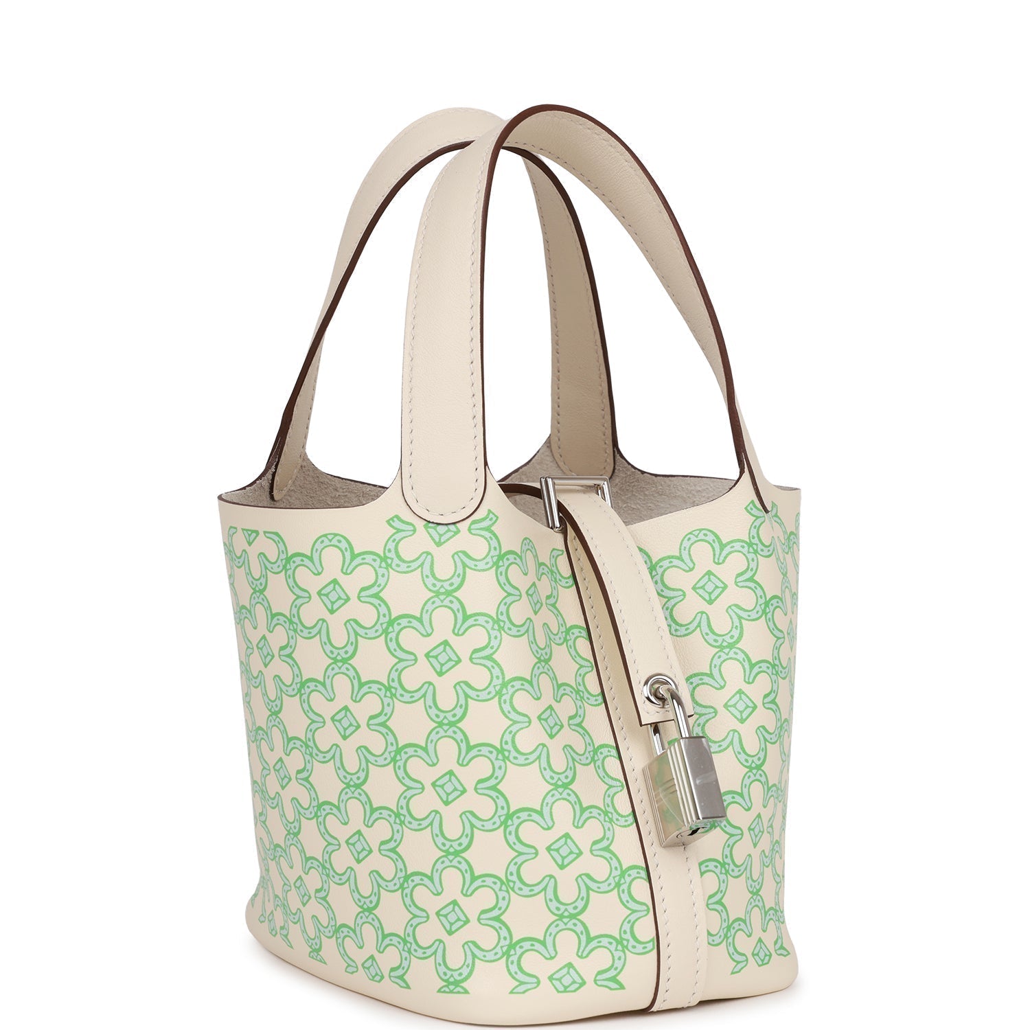 Hermes Micro Picotin Lock Lucky Daisy Nata Swift Travel Bag Hardware 1