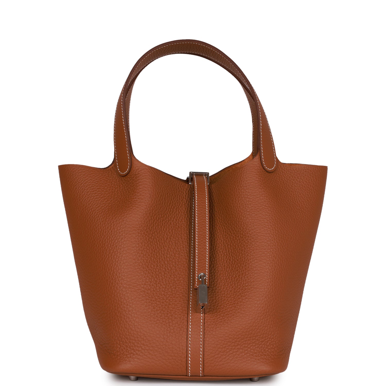 Hermes Picotin Lock Clemence Palladium Hardware Handbag Gold Travel Bag Hardware 3