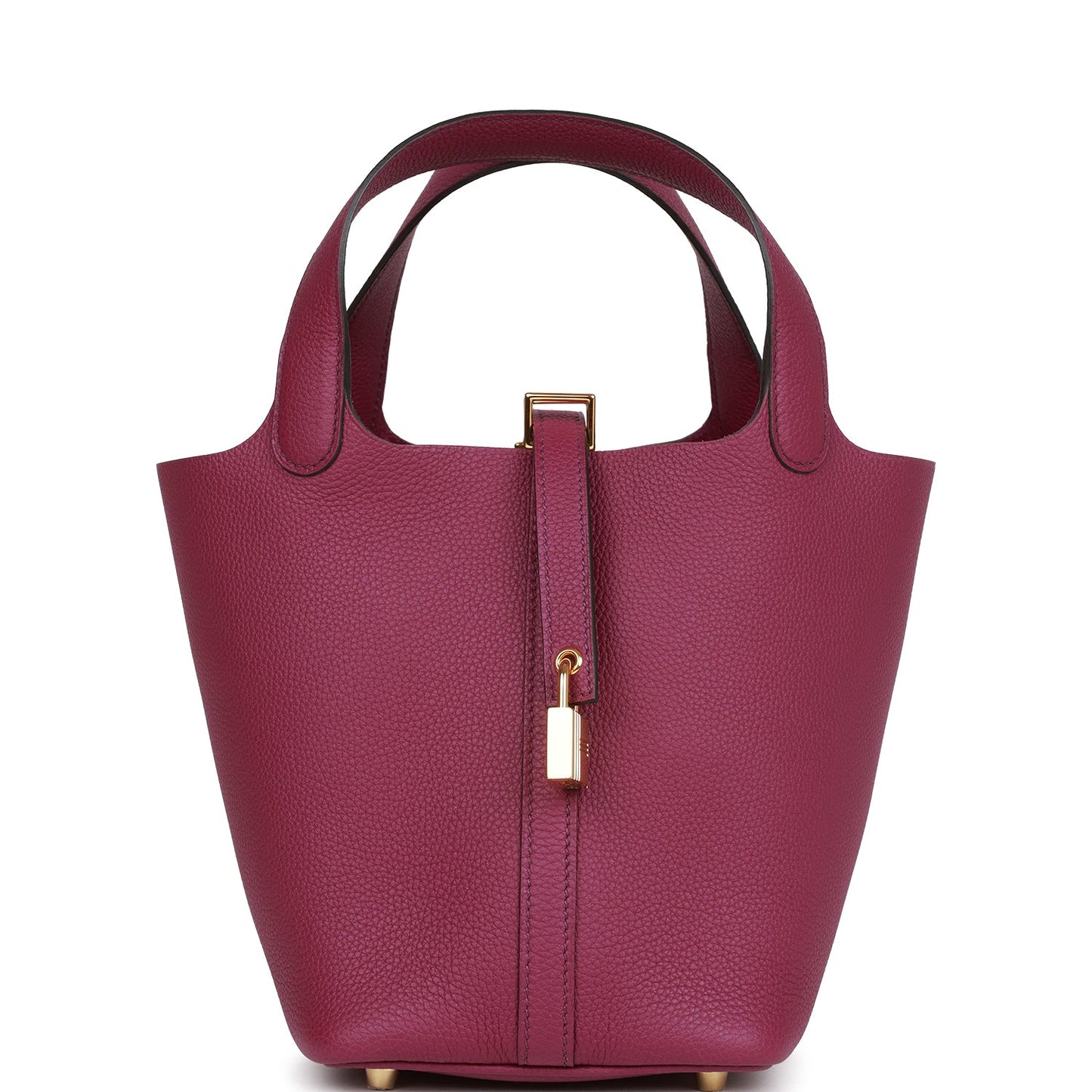 Hermes Picotin Lock Anemone Maurice Hardware Handbag Gold Travel Bag