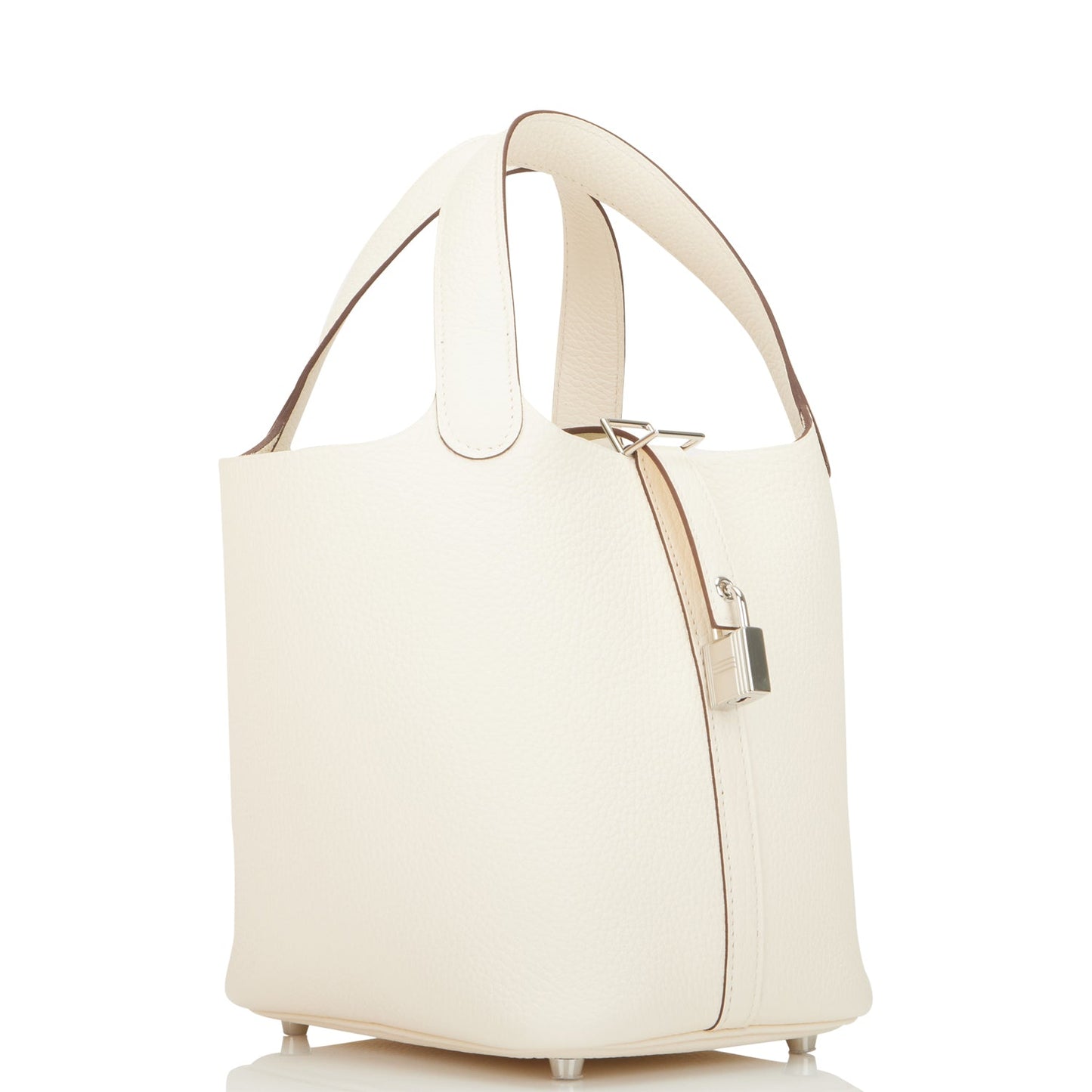 Hermes Picotin Nata Clemence Palladium Hardware Handbag Travel Bag Hardware 2