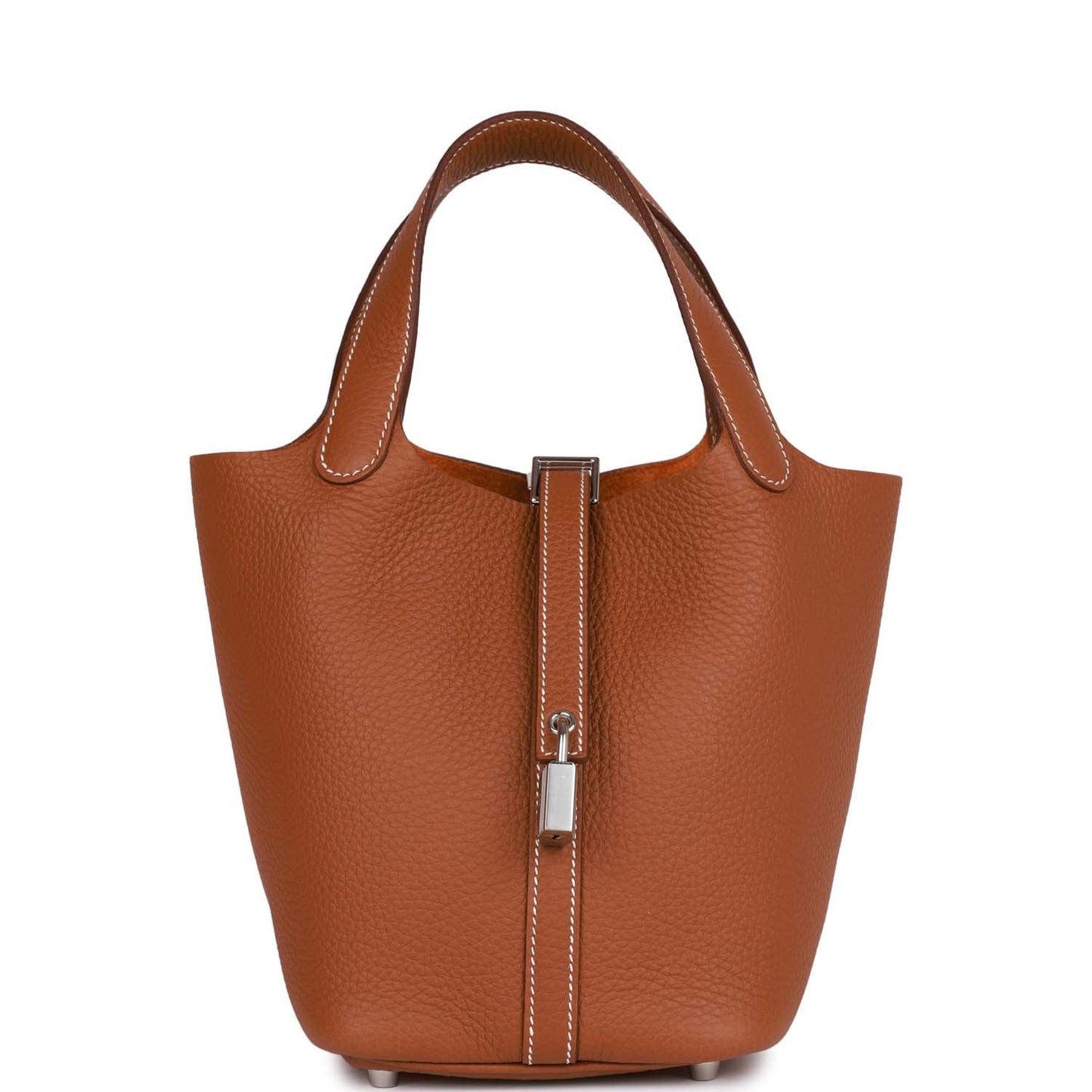 Hermes Picotin Lock Clemence Palladium Hardware Handbag Gold Travel Bag Hardware 2