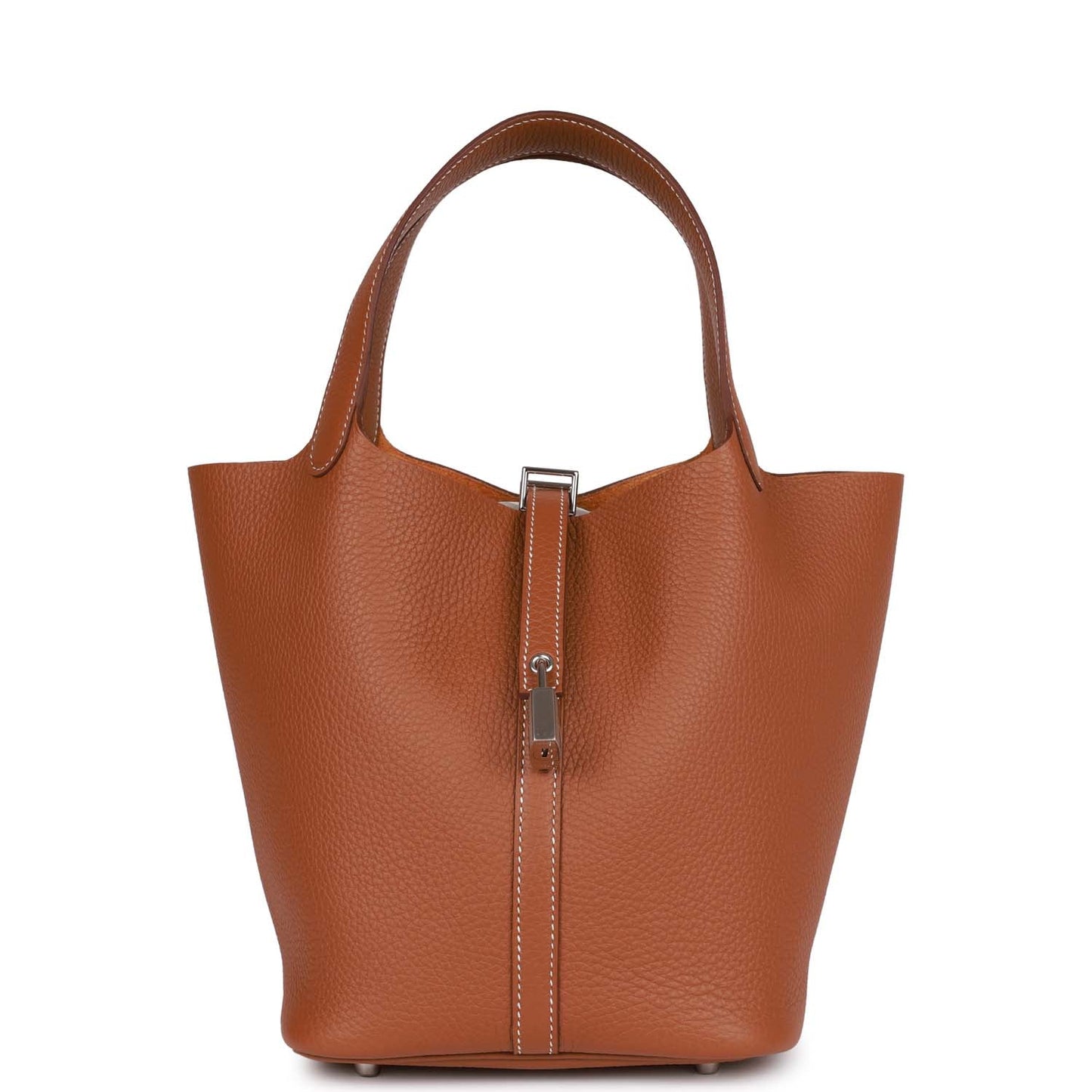 Hermes Picotin Lock Clemence Palladium Hardware Handbag Gold Travel Bag Hardware 1