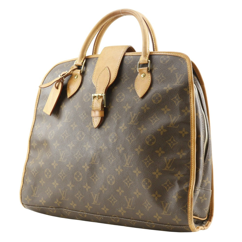 Louis Vuitton M53380 Business Rivoli Monogram Canvas Brown Handbag