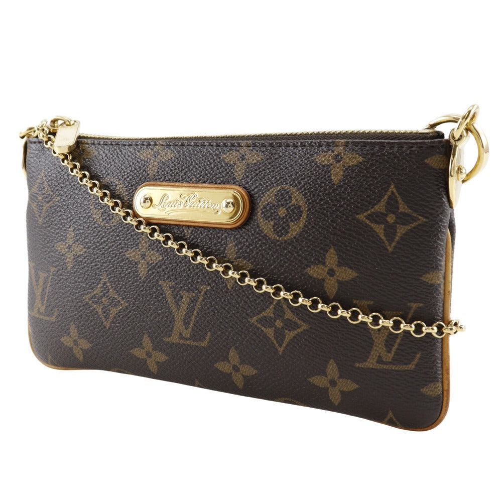 Louis Vuitton Pouch M60094 Pochette Mira MM Monogram Canvas Brown Shoulder Bag