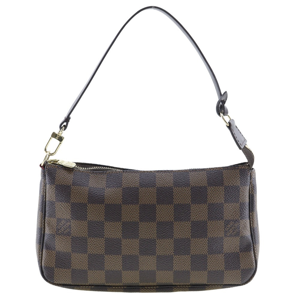 Louis Vuitton Pouch N51983 Damier Accessory pouch Canvas Brown Handbag