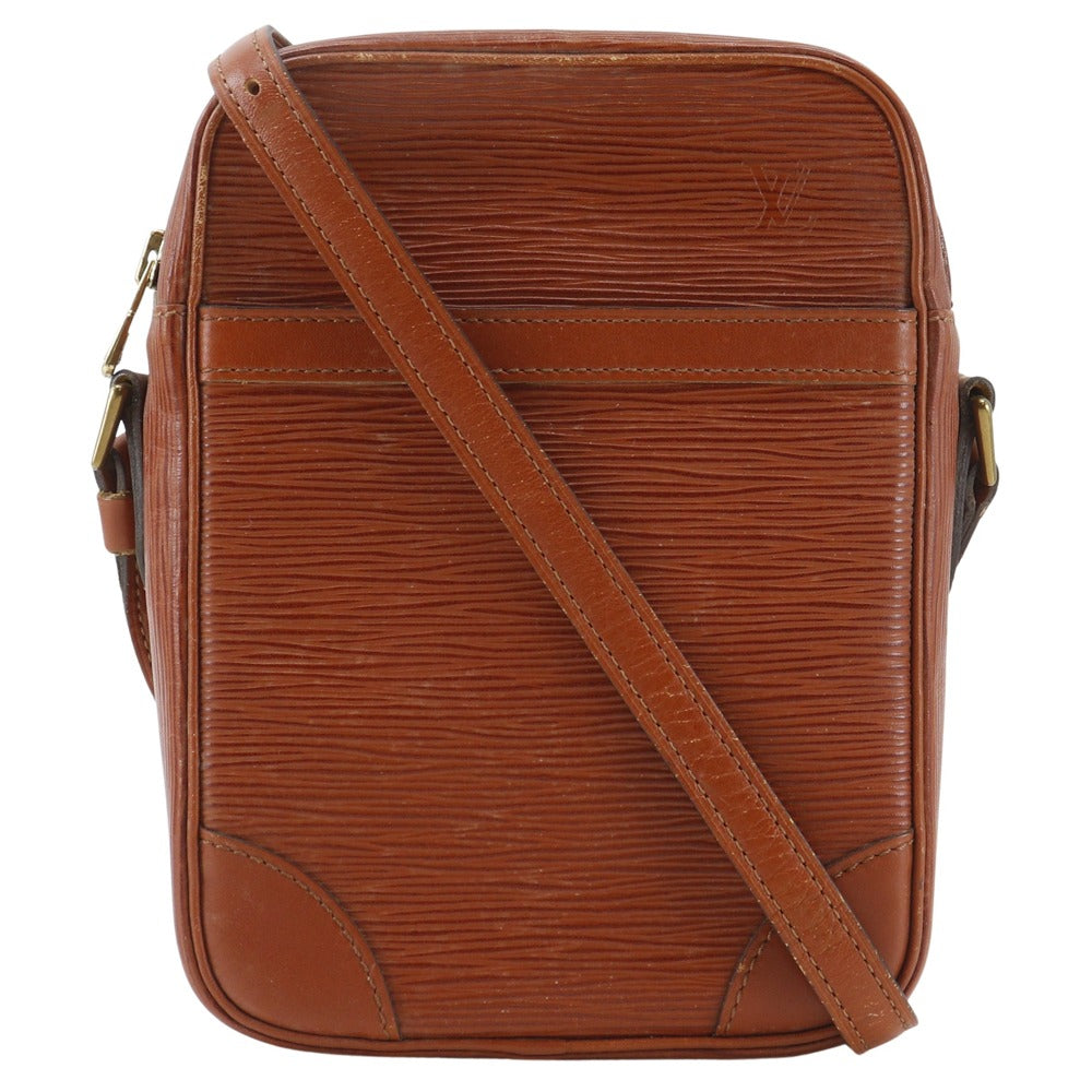 Louis Vuitton Epi Danube Leather Brown Shoulder Bag