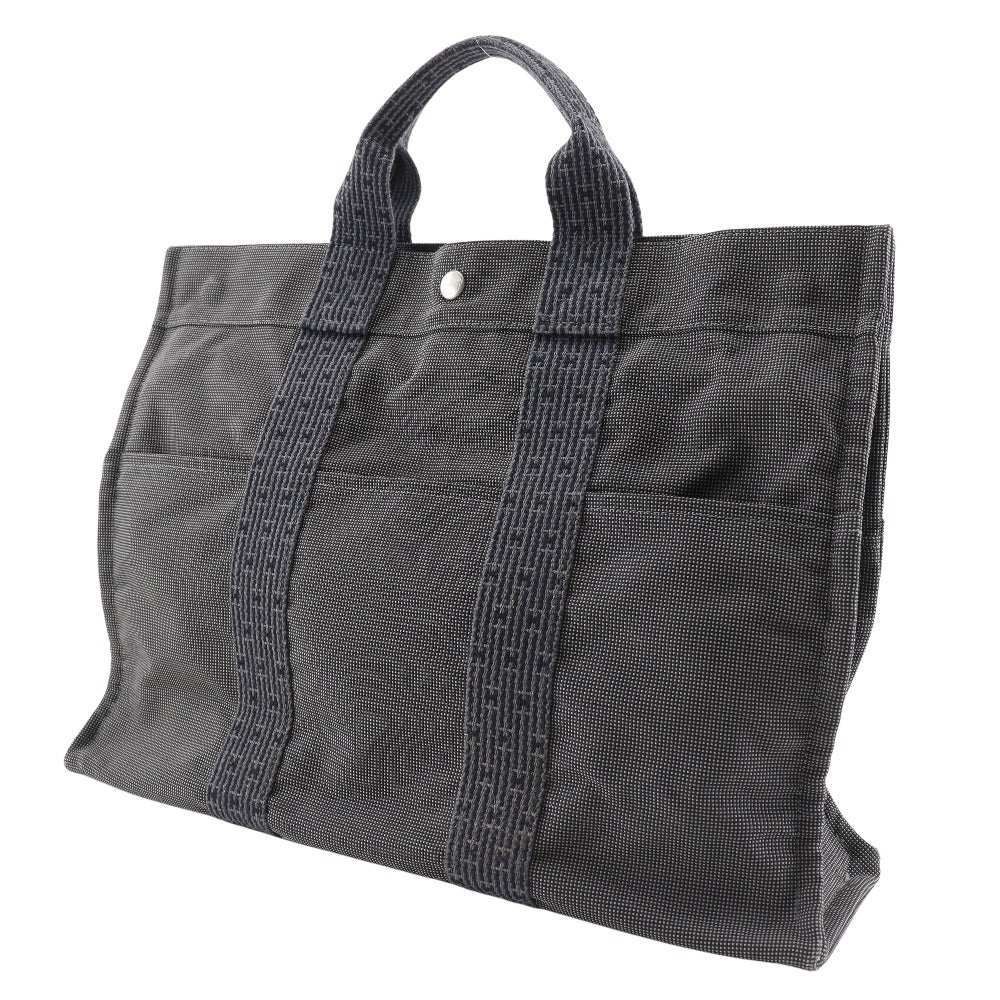 Tote Bag Gray Her Linemm Mens(Unisex) Canvas Nylon