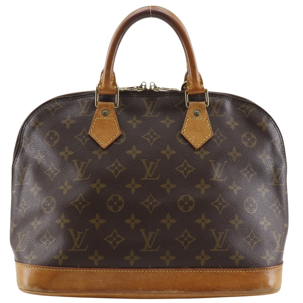 Louis Vuitton M51130 Alma Monogram Canvas Brown Handbag 10