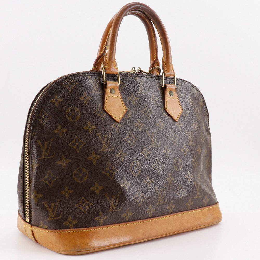 Louis Vuitton M51130 Alma Monogram Canvas Brown Handbag 10