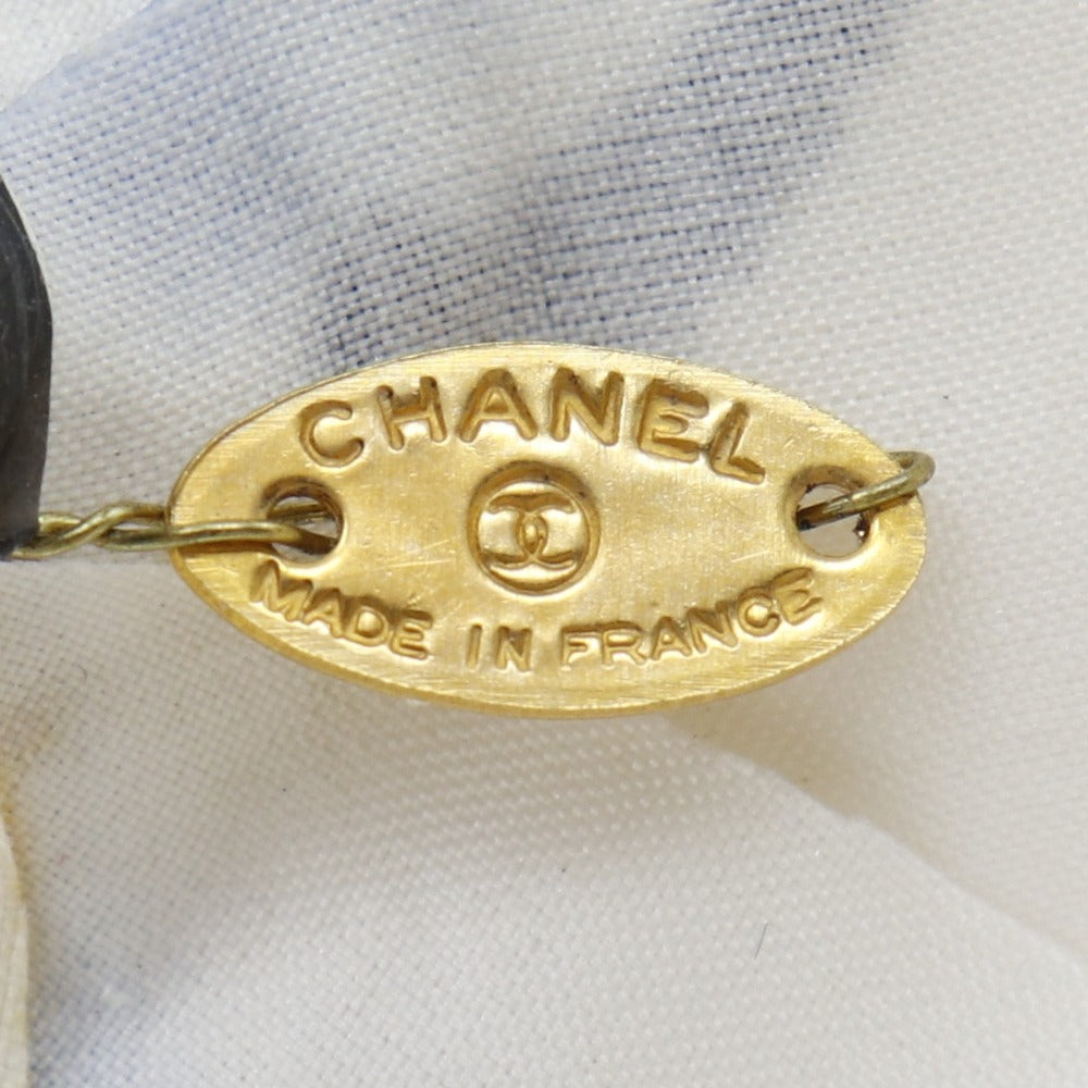 CHANEL Brooch cloth White / multicolor Camelia corsage Women New