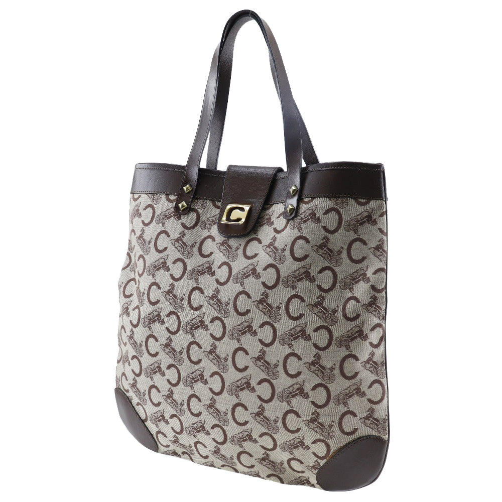 Tote Bag C Macadam Women Canvas Brown