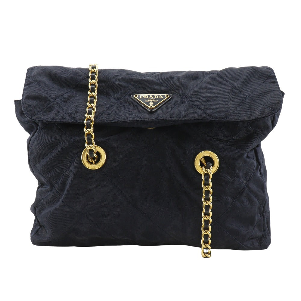 Prada Quilting Shoulder Bag Nylon