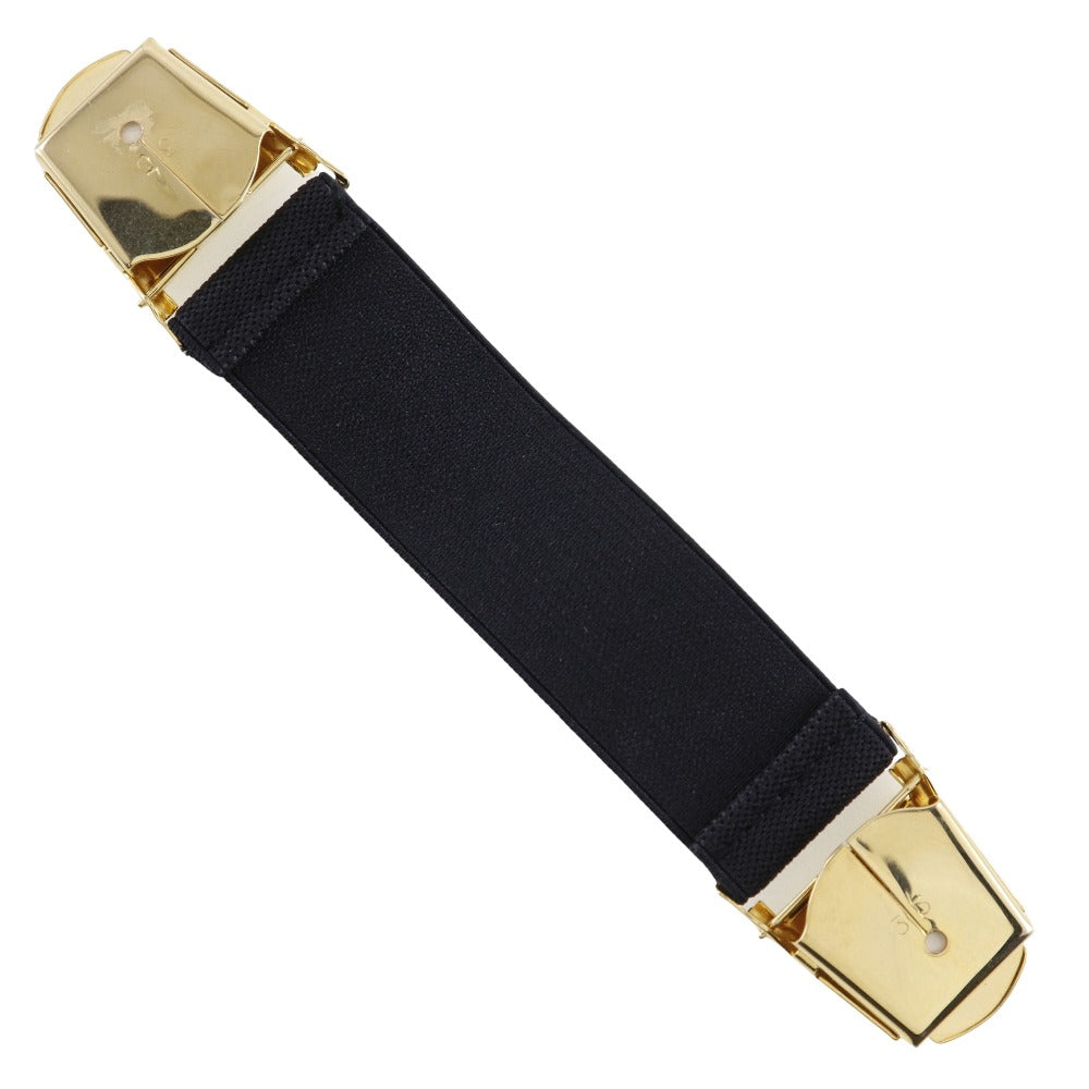 Chanel Other miscellaneous goods Rubber Plated Clip Black Gold Handbag
