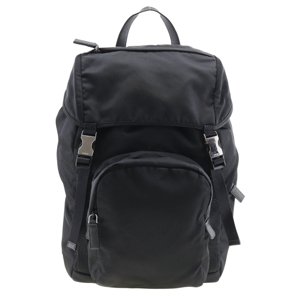 Backpack Unisex(Unisex) Handbag Nylon Black