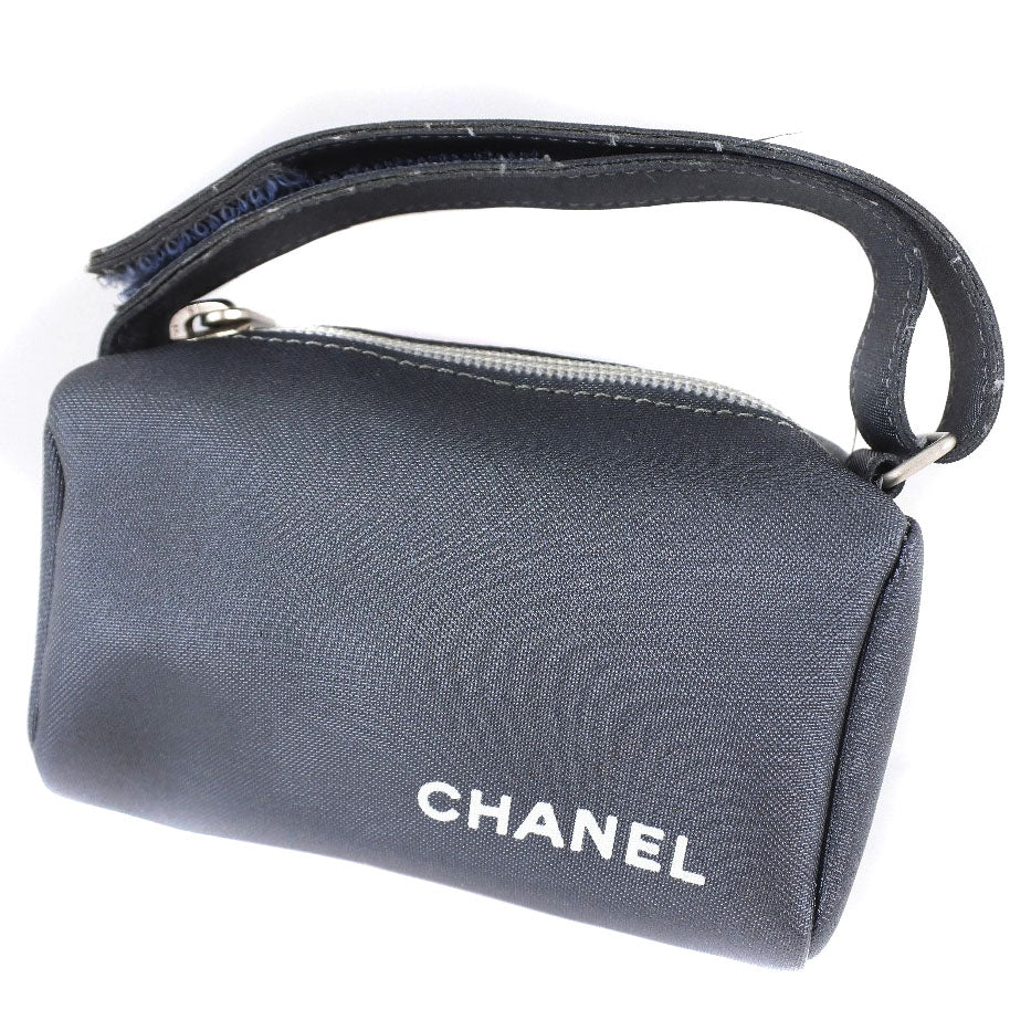 Chanel Nylon logo Gray Handbag