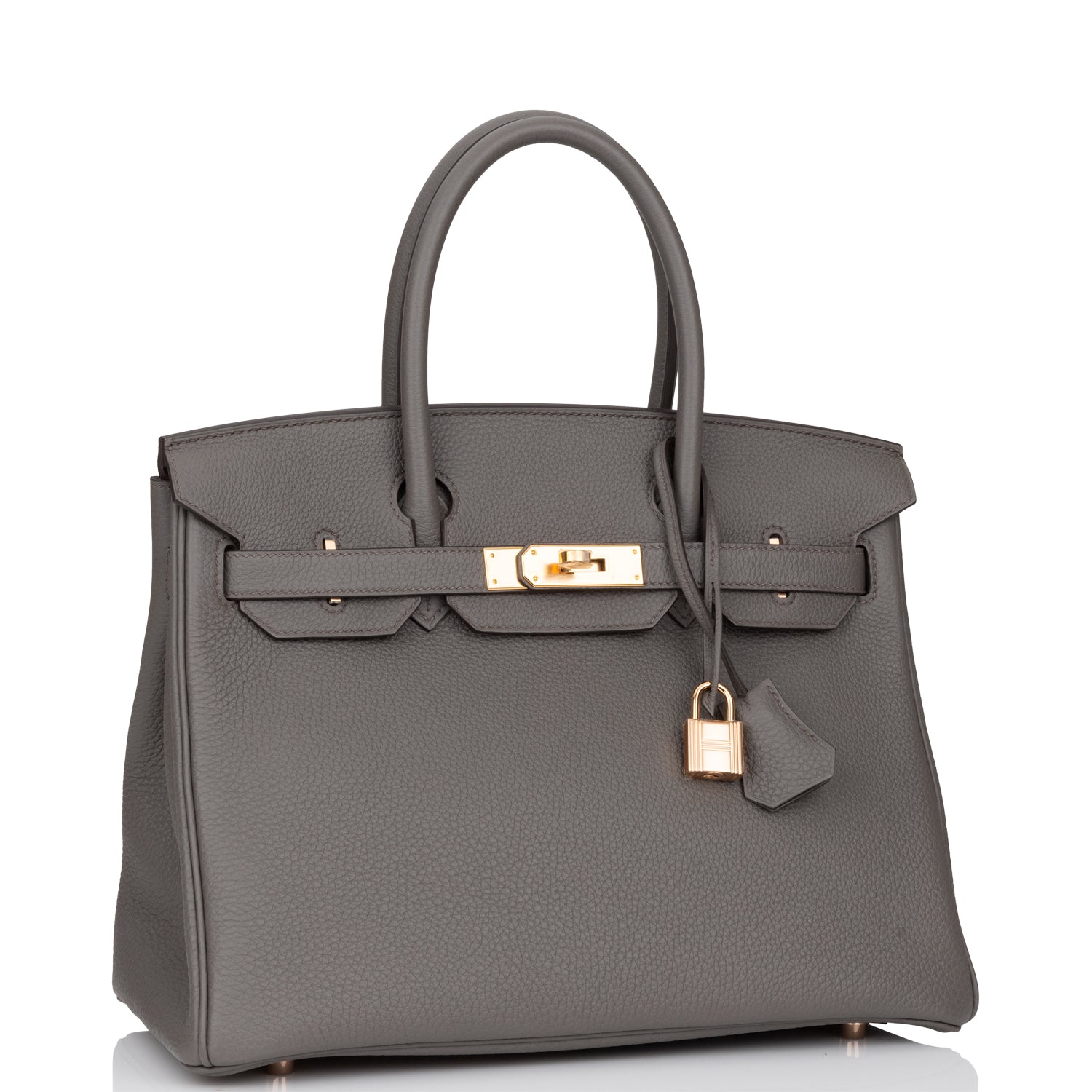 Hermes Birkin Etain Togo Rose Hardware Handbag Gold Travel Bag Hardware 2