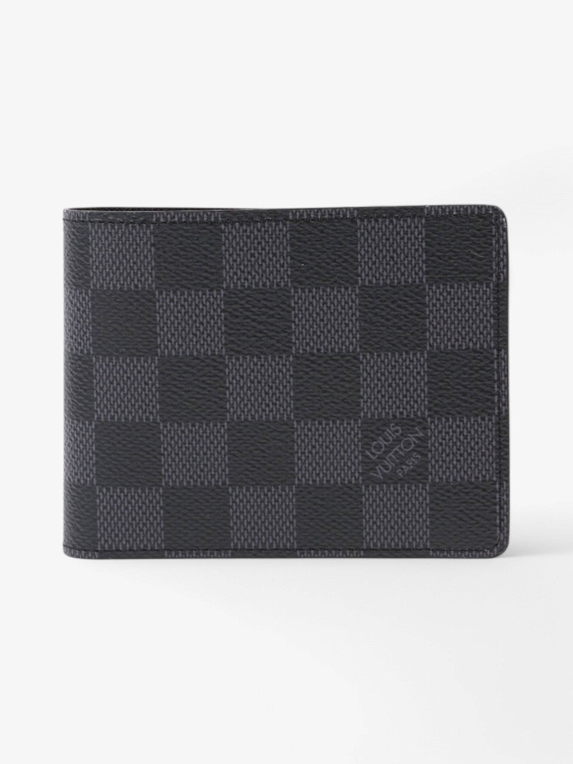Louis Vuitton Slender Graphite Coated Canvas Damier Wallet Case