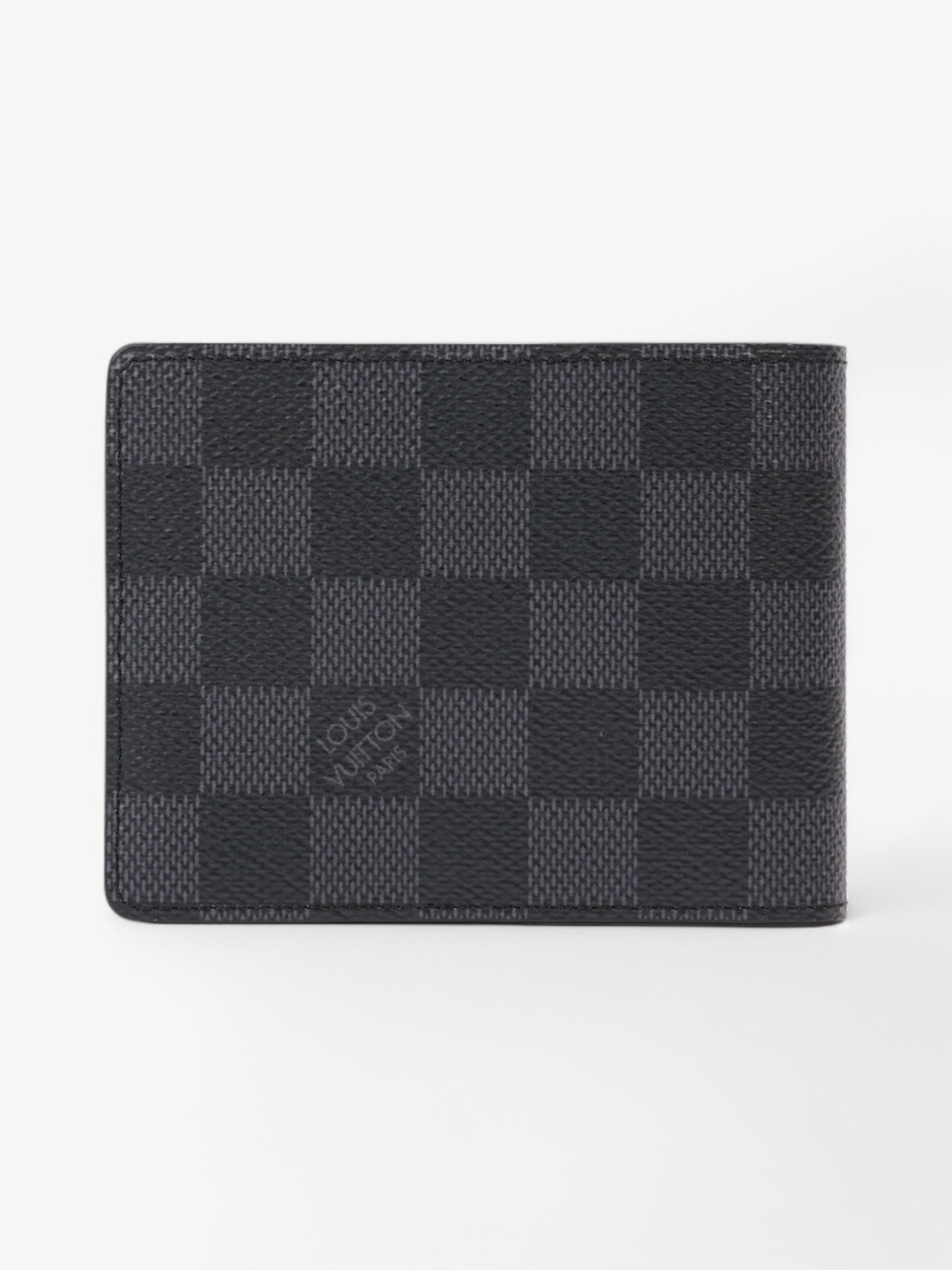 Louis Vuitton Slender Graphite Coated Canvas Damier Wallet Case