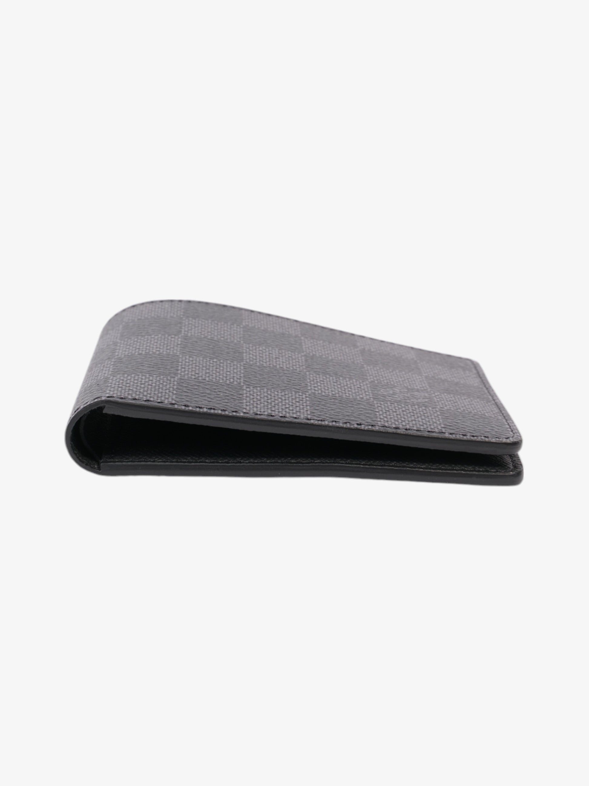 Louis Vuitton Slender Graphite Coated Canvas Damier Wallet Case