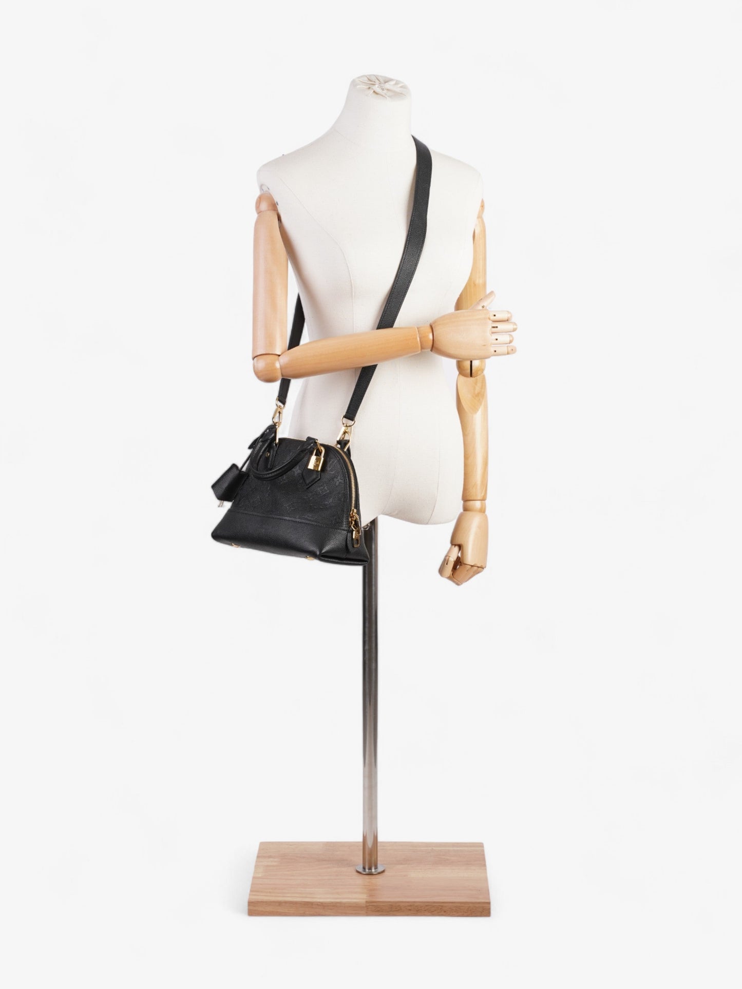 Louis Vuitton Neo Alma Embossed BB Monogram Empreinte Leather Handbag