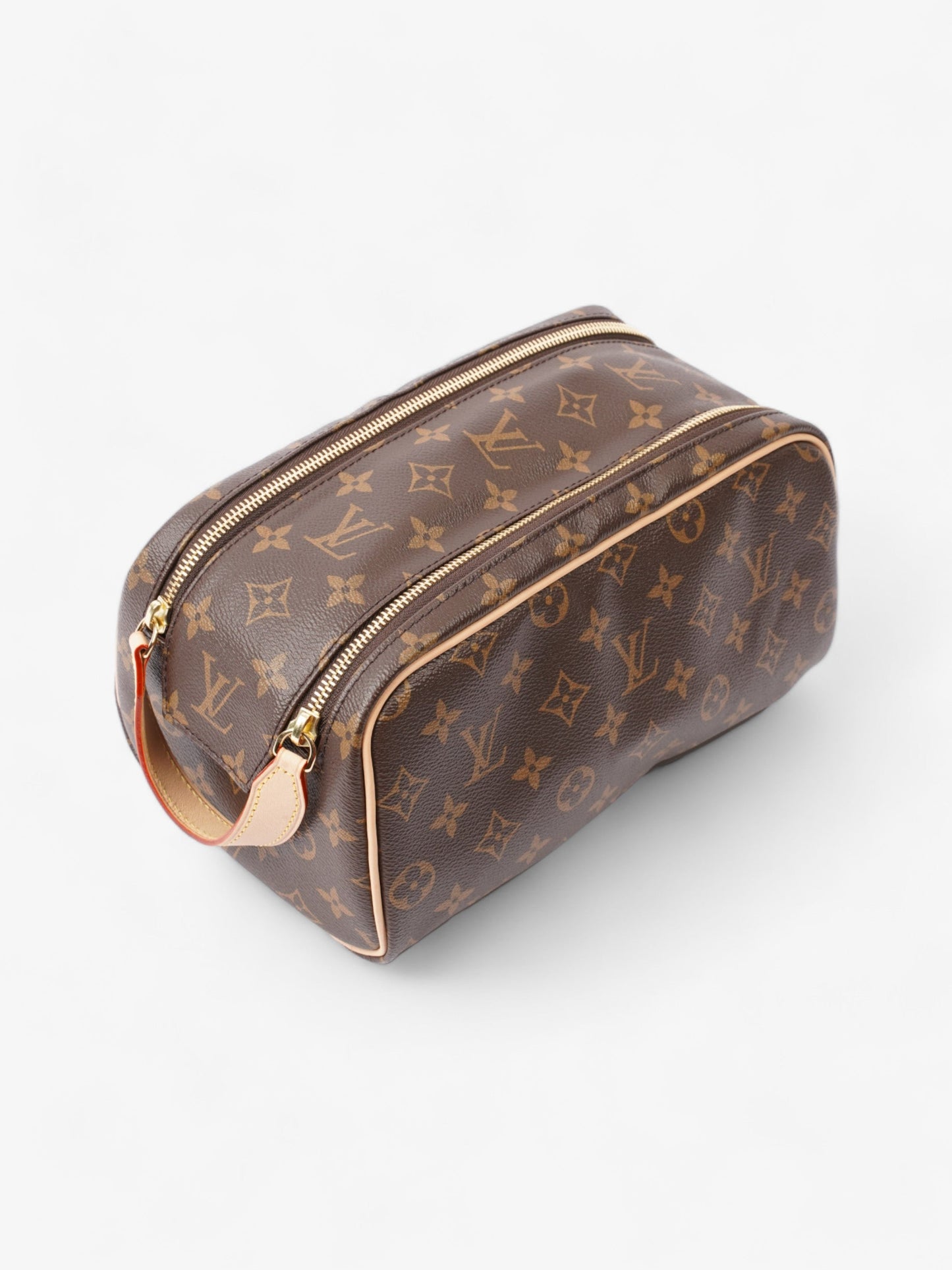 Louis Vuitton Toilet Dopp Kit Coated Monogram Canvas Coated Canvas Apparel