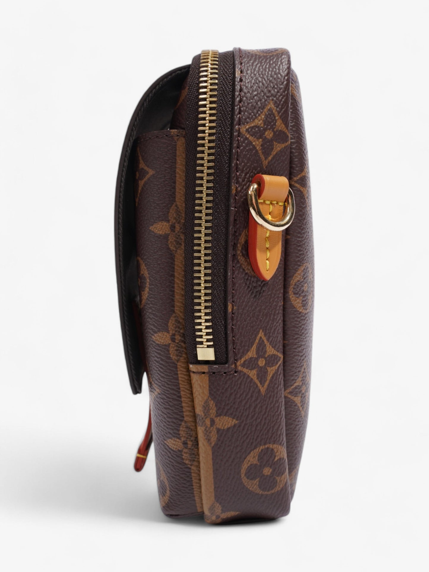 Louis Vuitton Double Phone Reverse Coated Monogram Canvas Coated Canvas Yellow Apparel