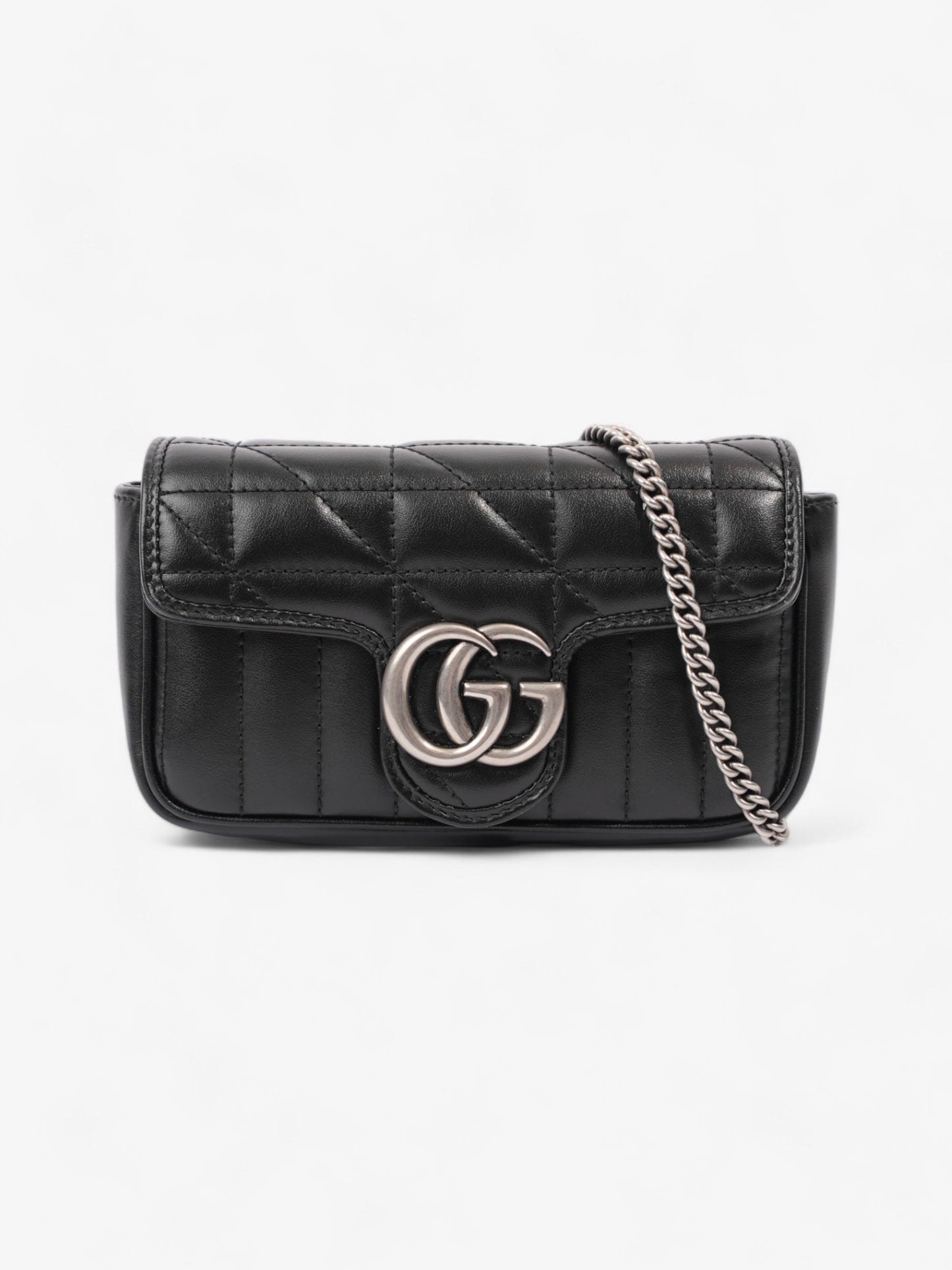 Gucci Marmont Super Mini Crossbody Bag Leather Matelasse Mini 3