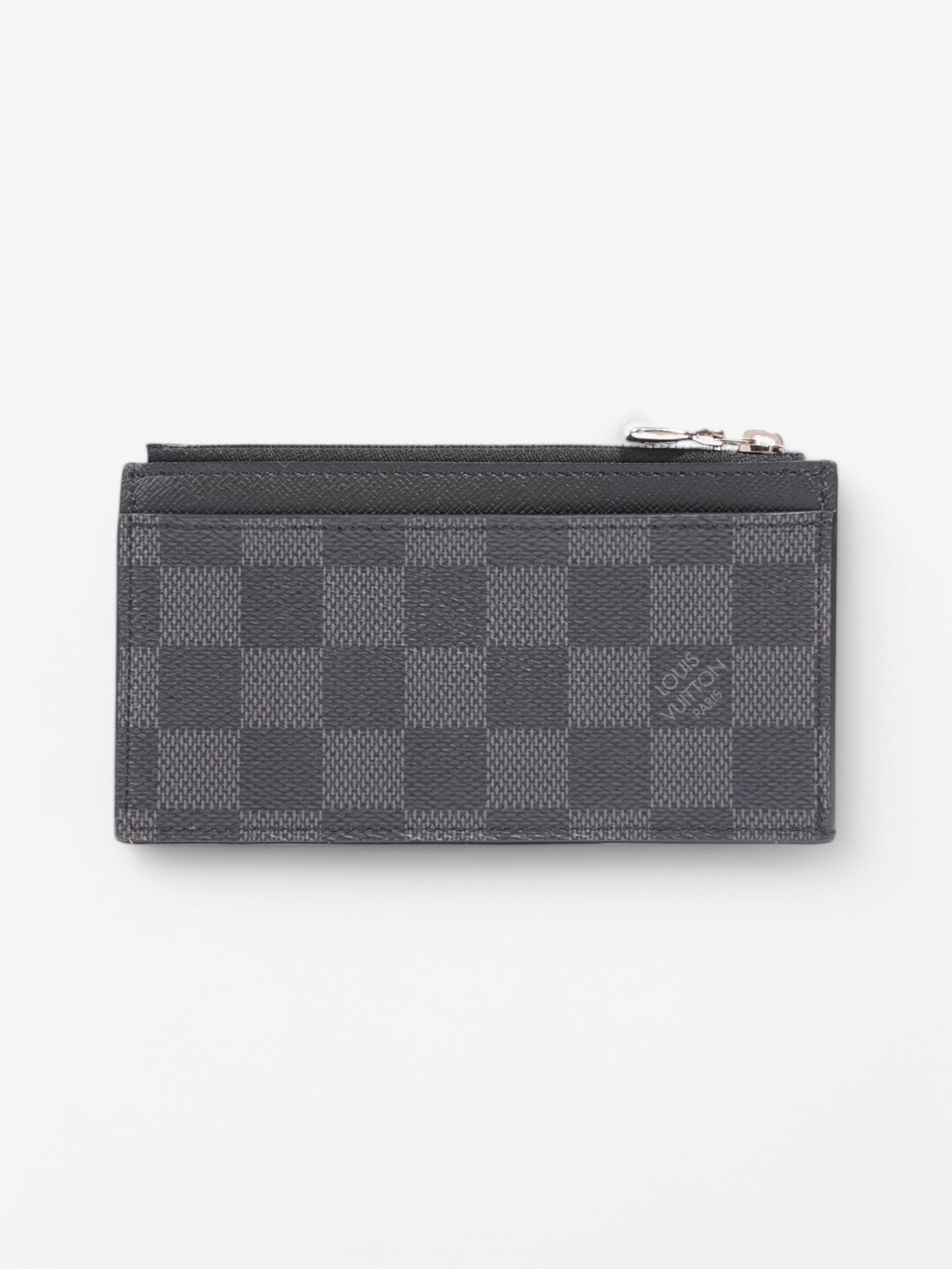 Louis Vuitton Coin Card Holder 2mm Coated Canvas Wallet Case