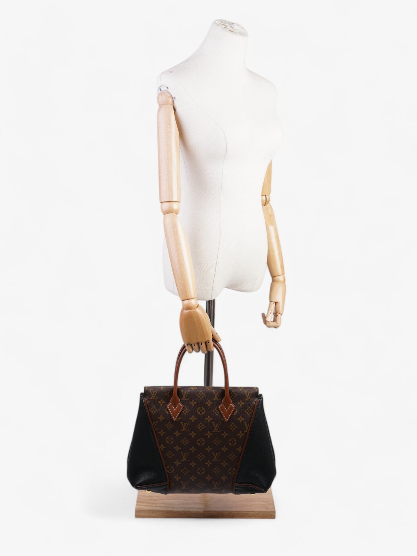 Louis Vuitton W Coated Monogram Black PM Canvas Coated Canvas Apparel