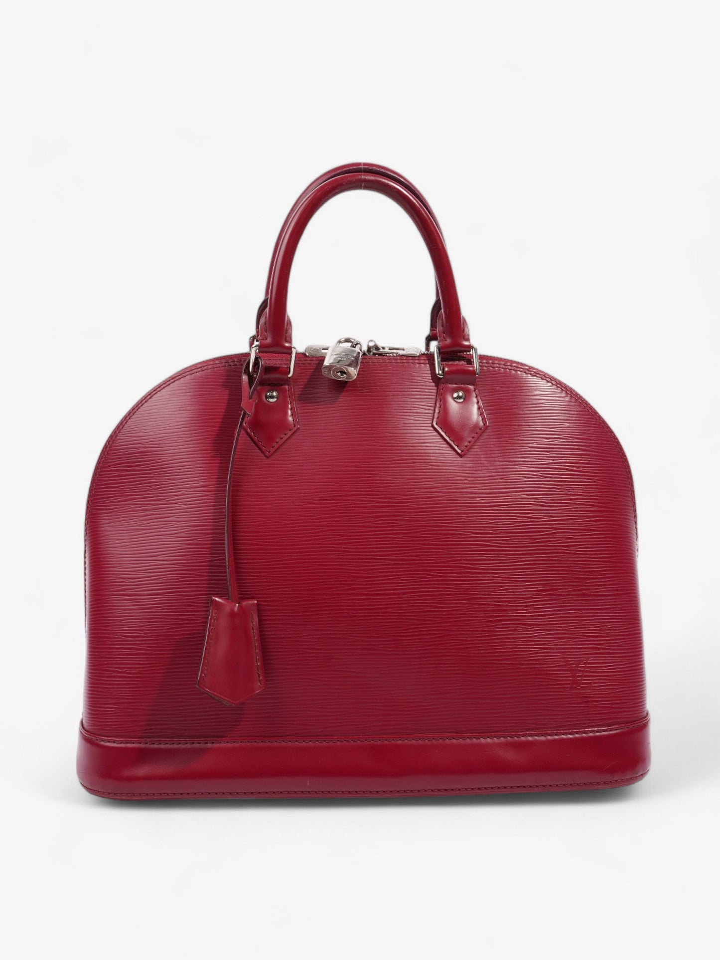 Louis Vuitton Alma Fuchsia GM Epi Leather Handbag