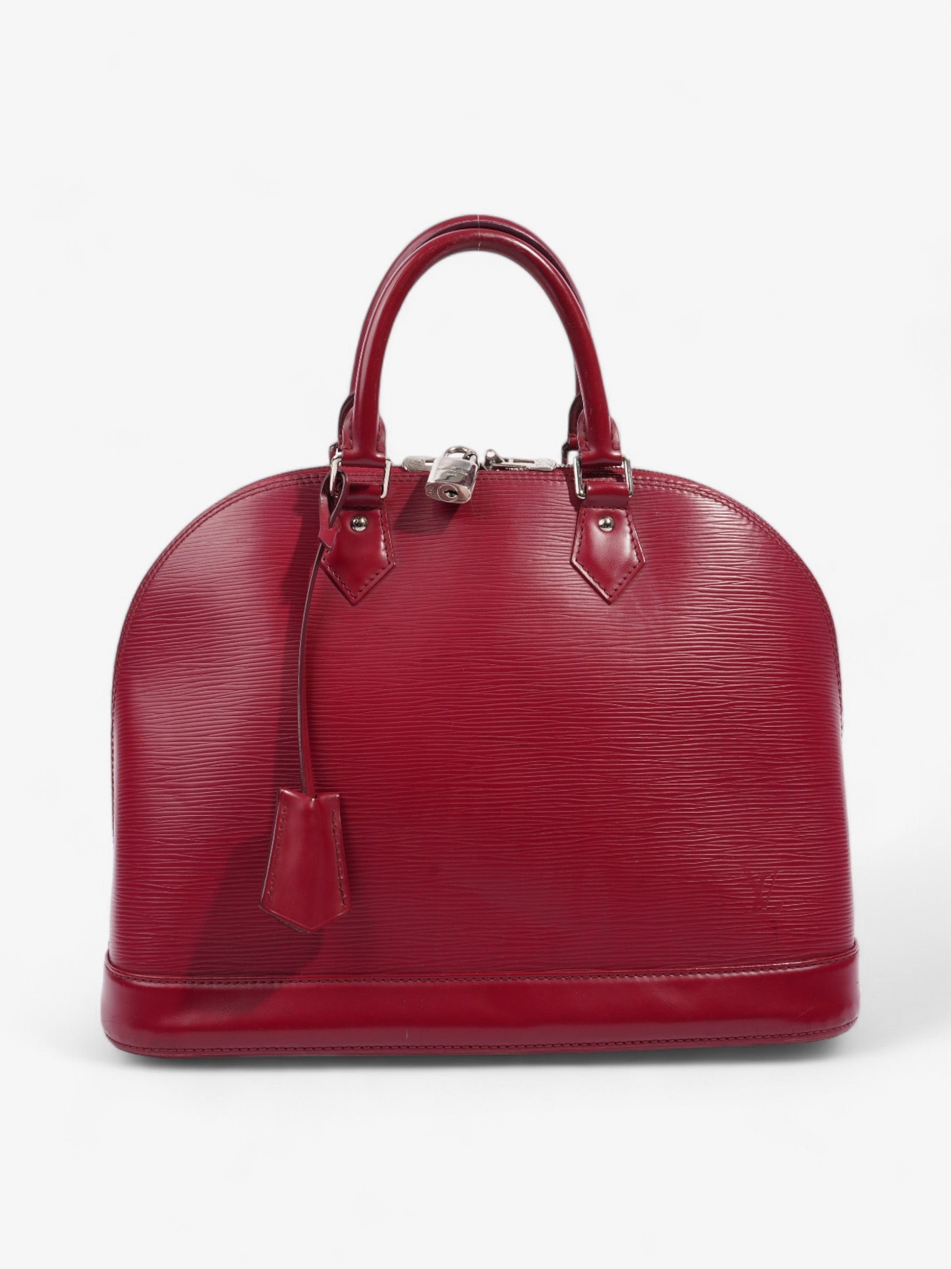 Louis Vuitton Alma Fuchsia GM Epi Leather Handbag