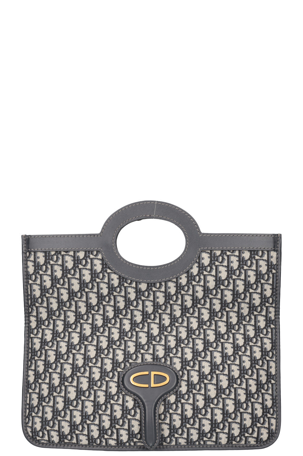 Dior Clutch Bag Foldover Clutch Oblique