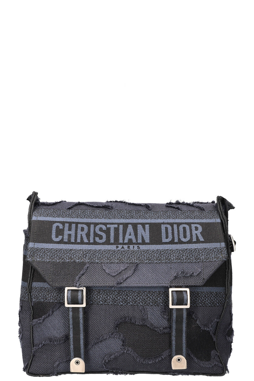 Dior Crossbody Bag camp Messenger Camouflage & Canvas Black Navy