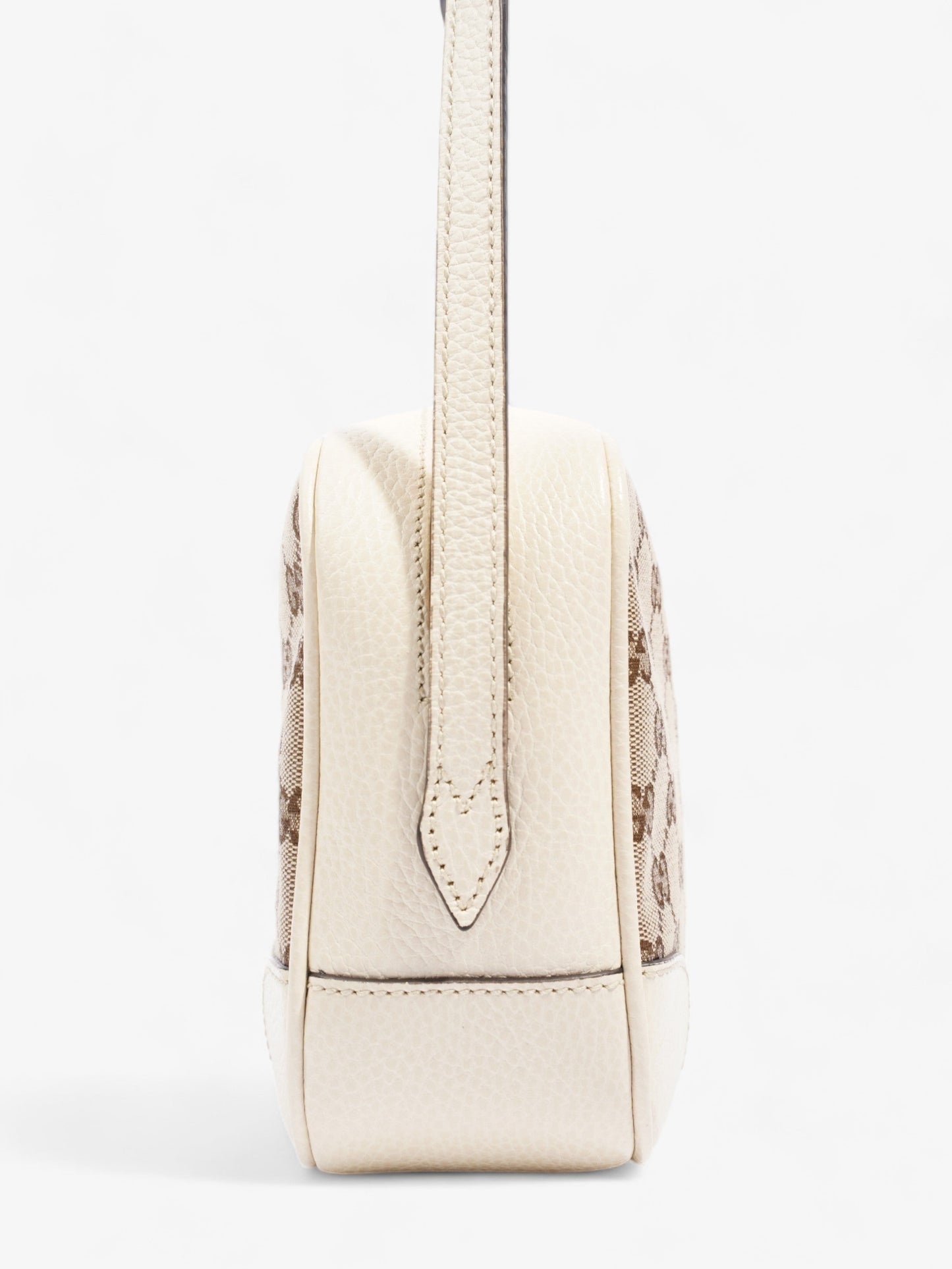 Gucci Bree And Ebony Supreme Crossbody Bag Canvas Beige