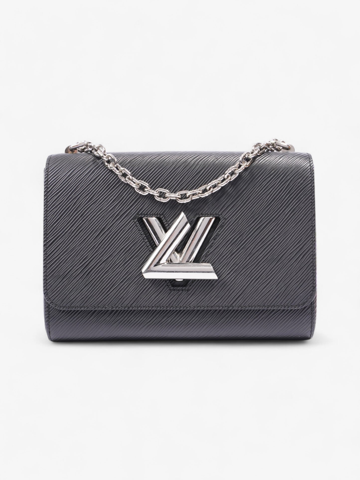 Louis Vuitton Twist Black MM Leather Handbag