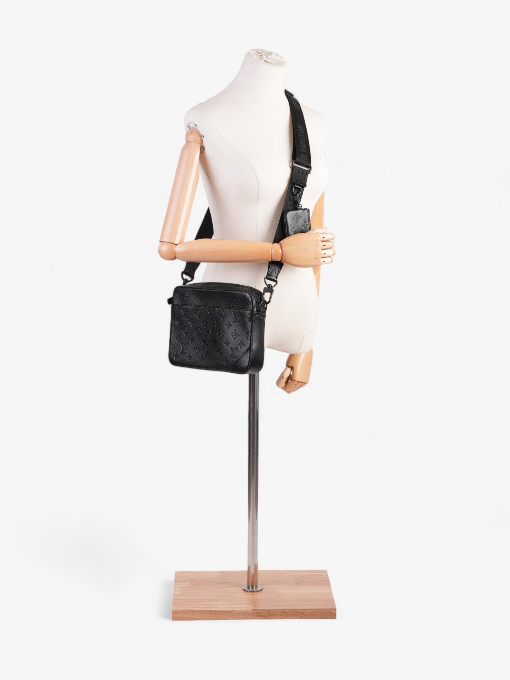 Louis Vuitton Duo Messenger Monogram Empreinte Leather Crossbody Bag