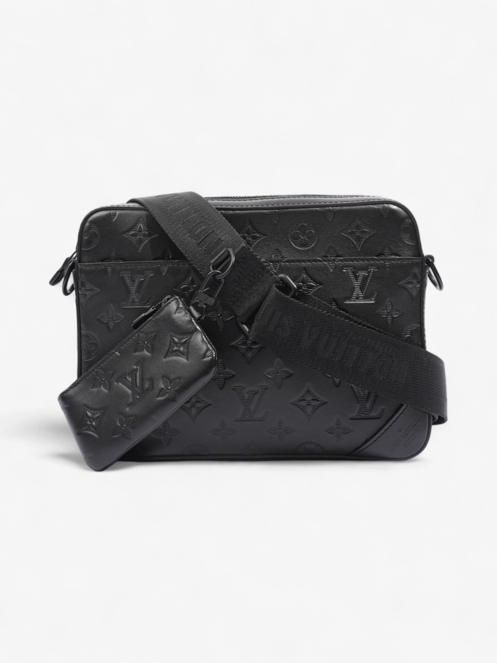 Louis Vuitton Duo Messenger Monogram Empreinte Leather Crossbody Bag