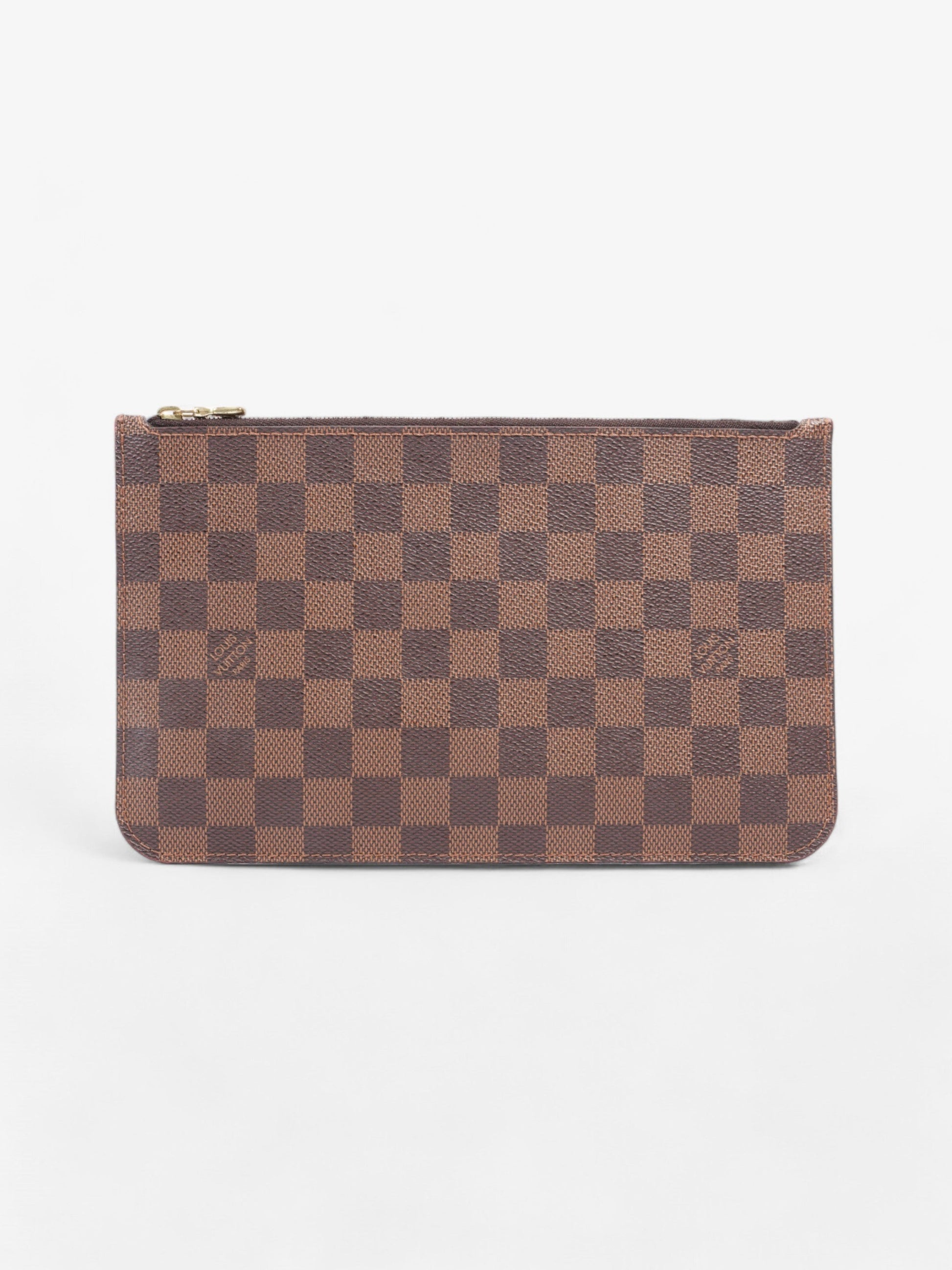 Louis Vuitton Neverful Pochette Ebene Coated Damier Canvas Coated Canvas Apparel Canvas 4